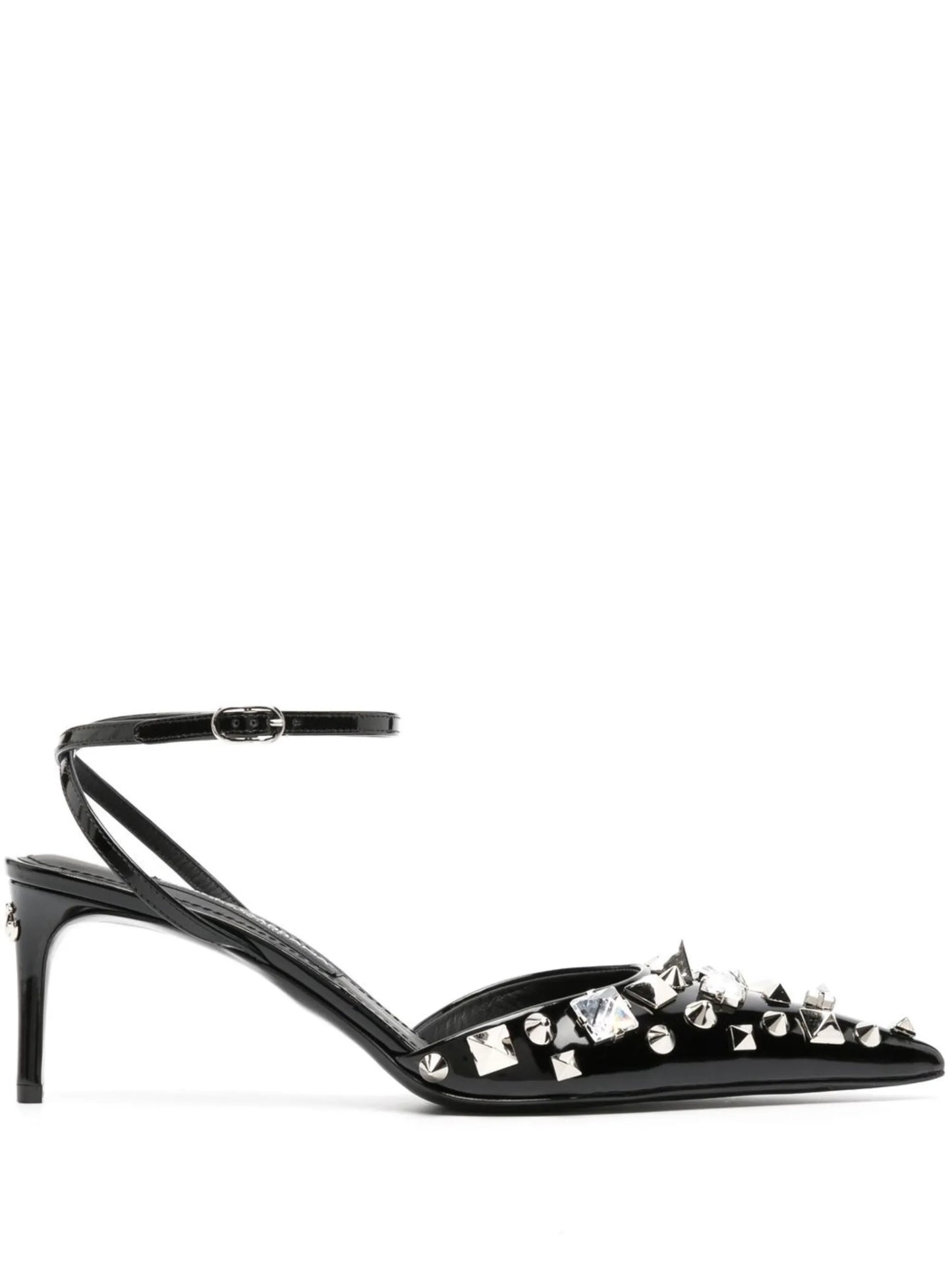 Lollo 60mm spike-embellished pumps