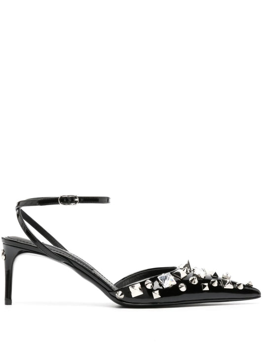 Lollo 60mm spike-embellished pumps