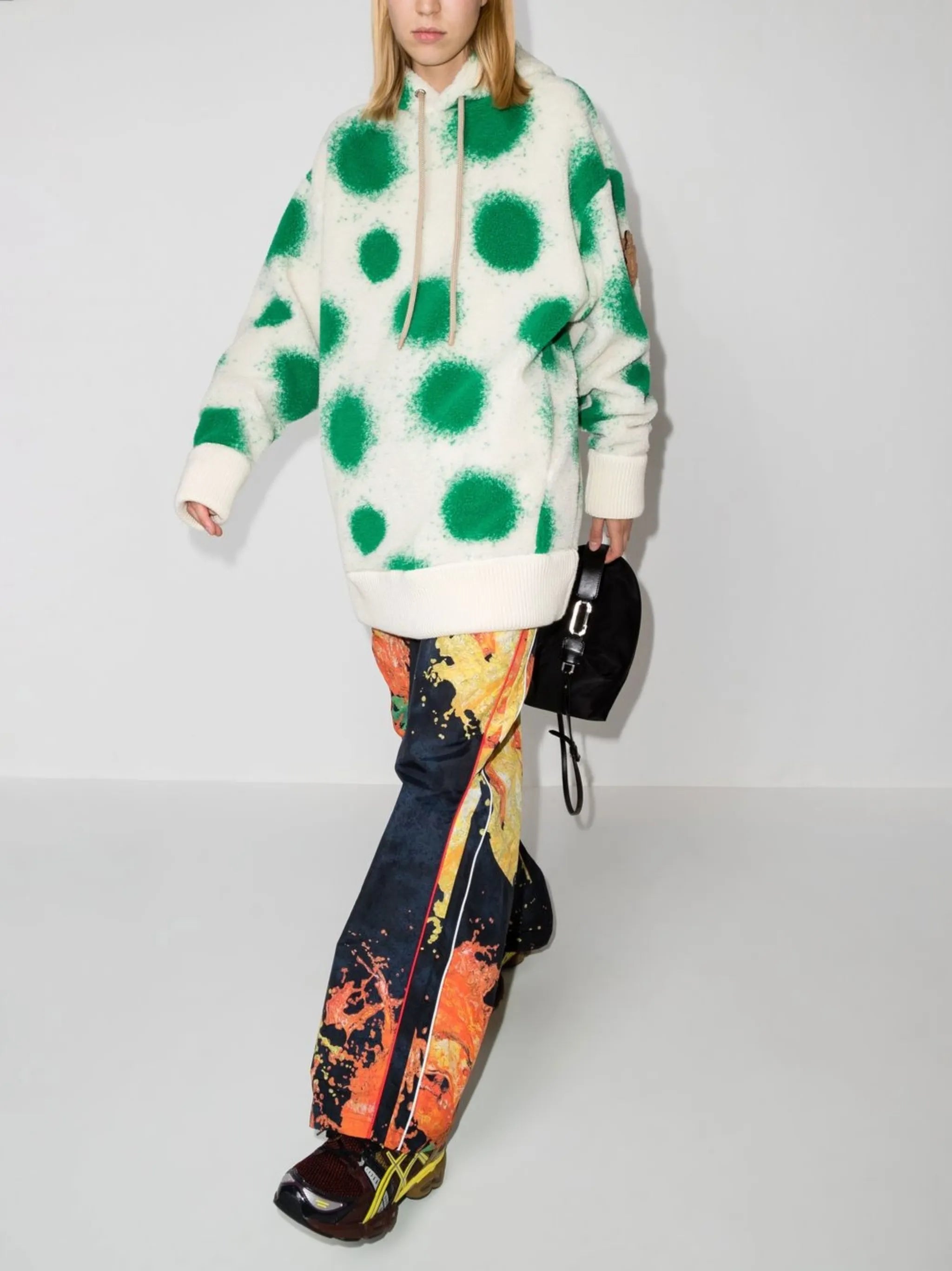 x JW Anderson printed hoodie