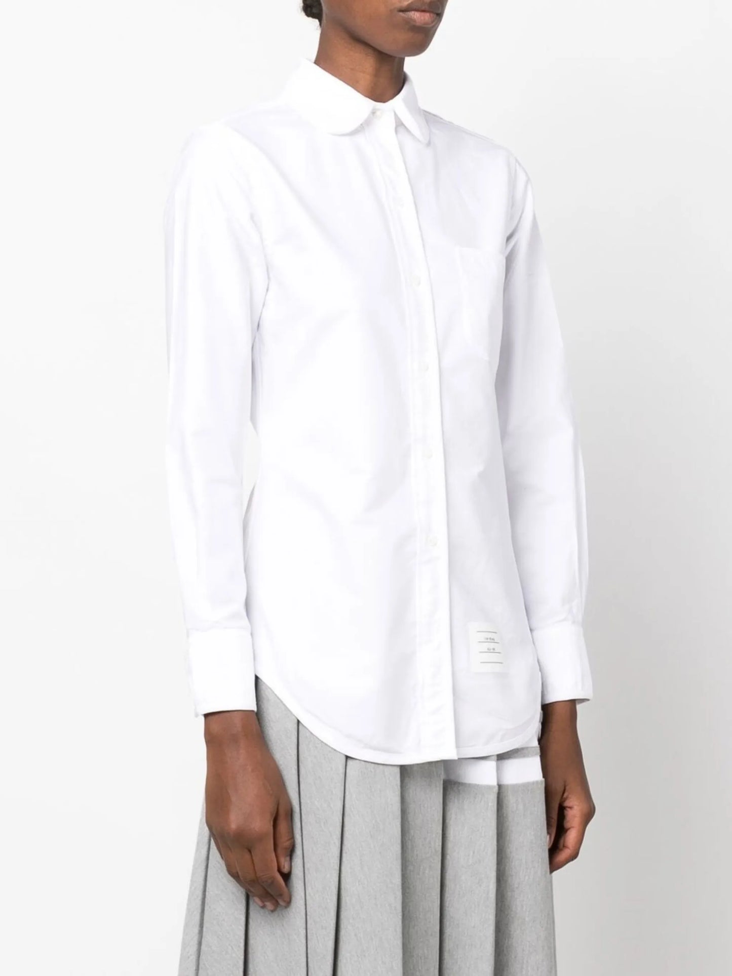 long-sleeved cotton shirt