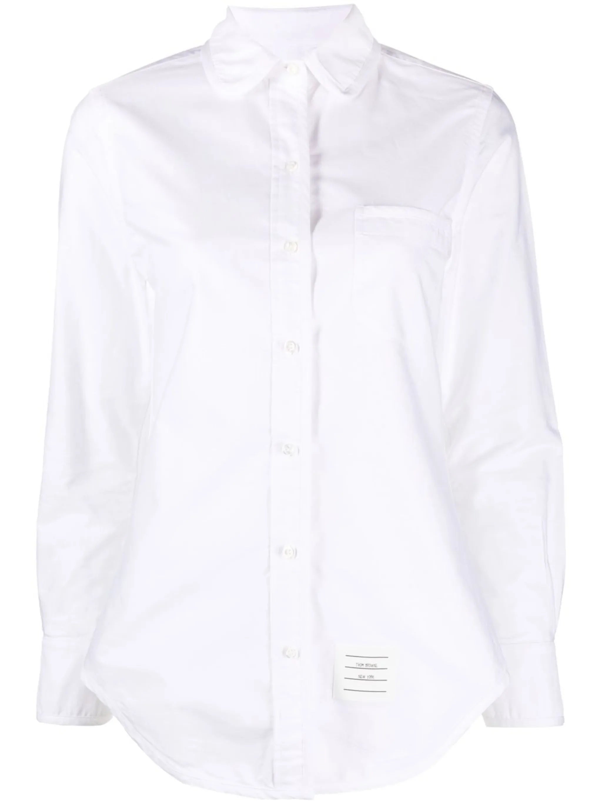 long-sleeved cotton shirt