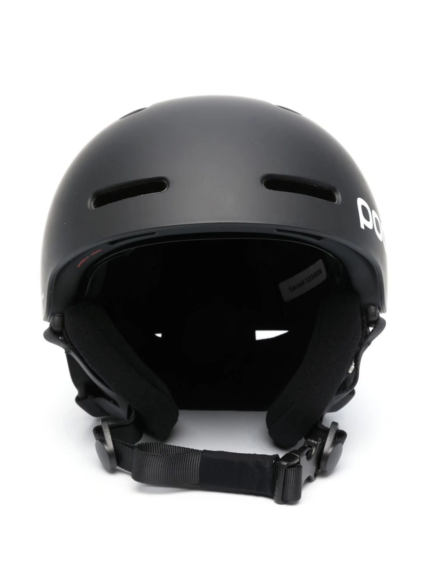 Fornix side logo-print detail helmet