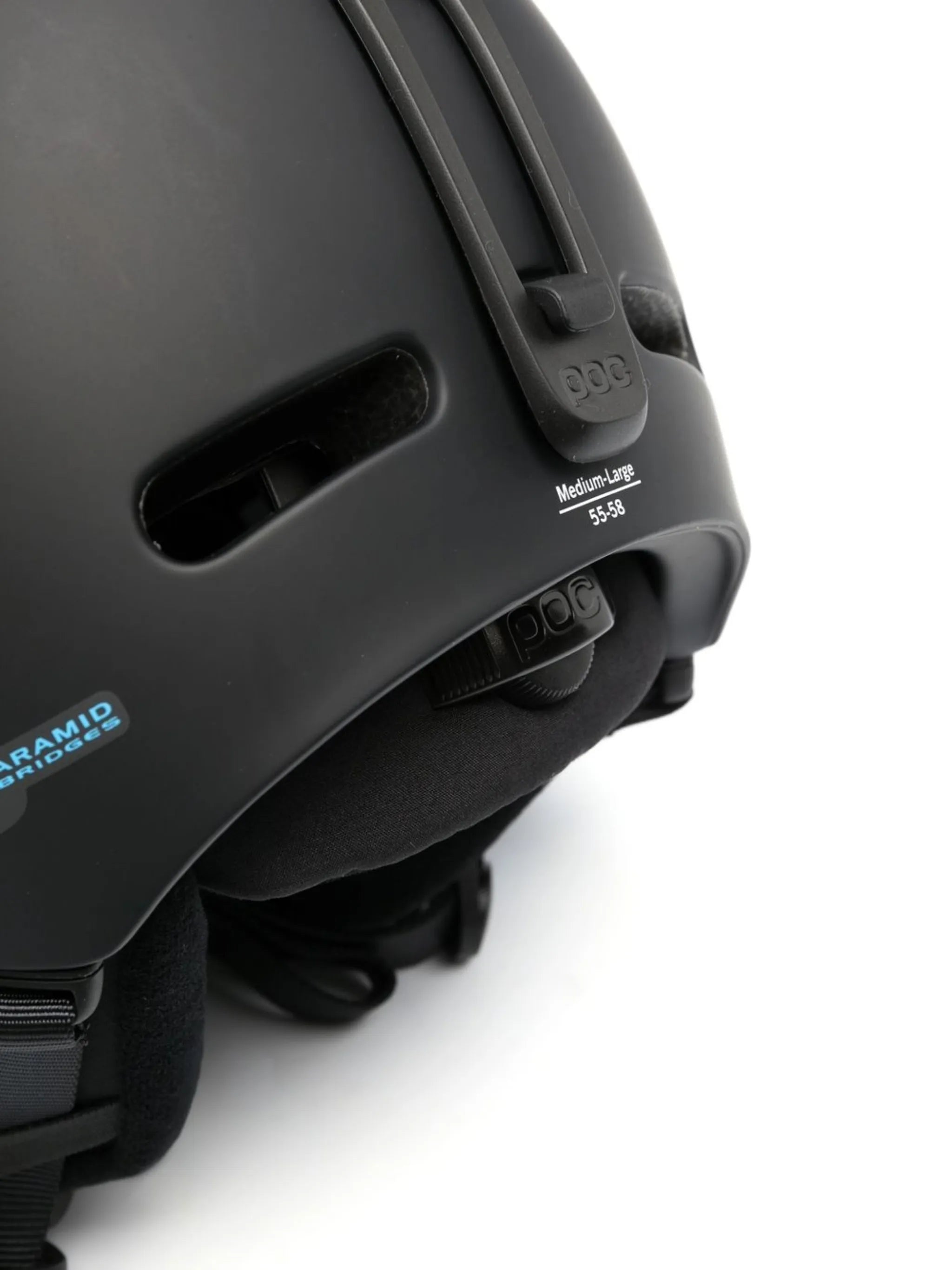 Fornix side logo-print detail helmet