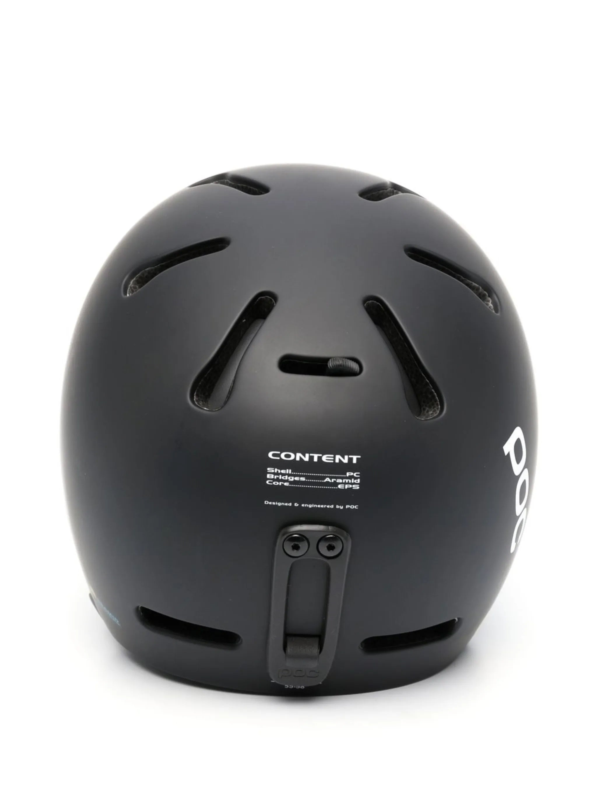 Fornix side logo-print detail helmet