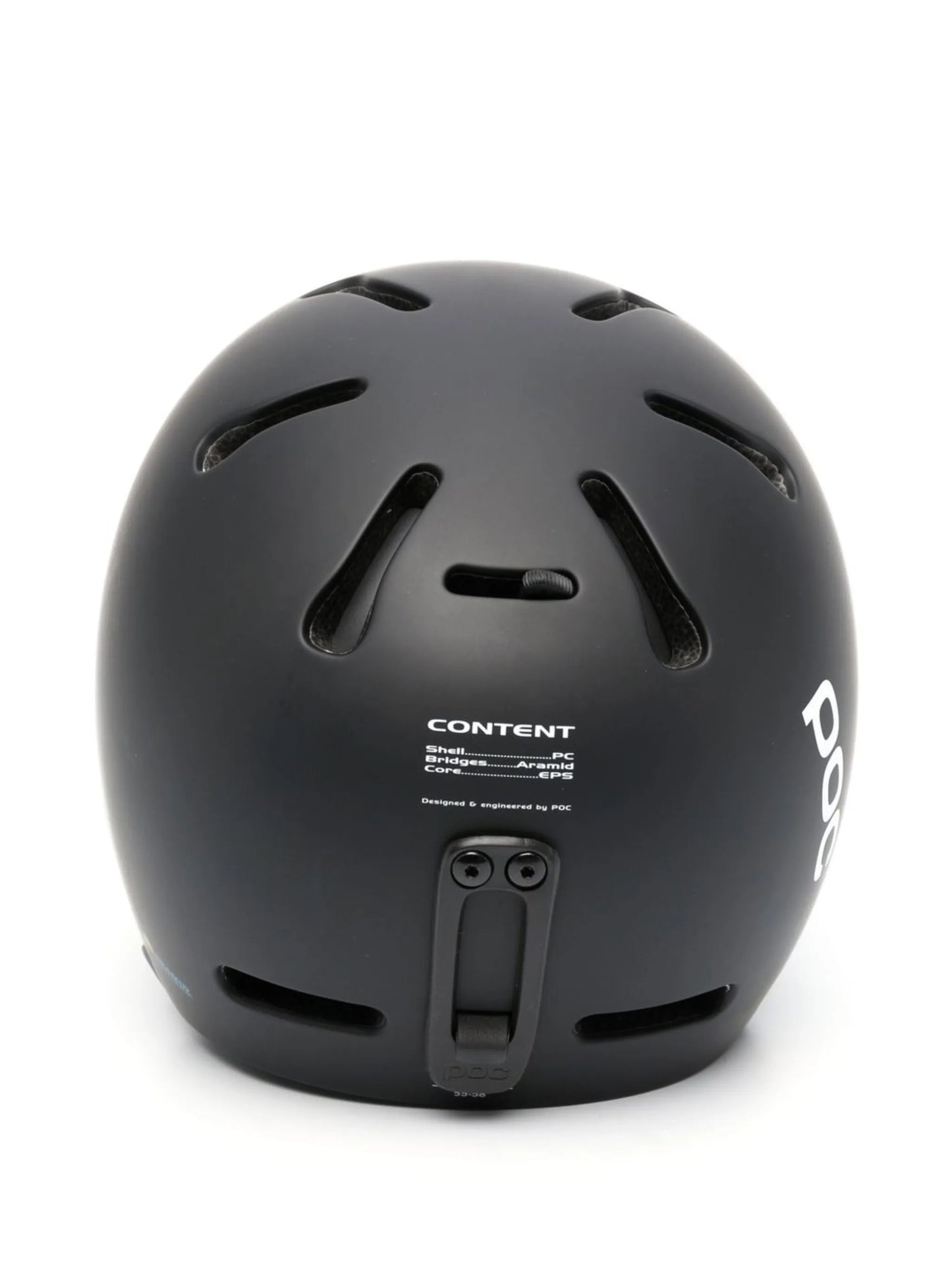Fornix side logo-print detail helmet