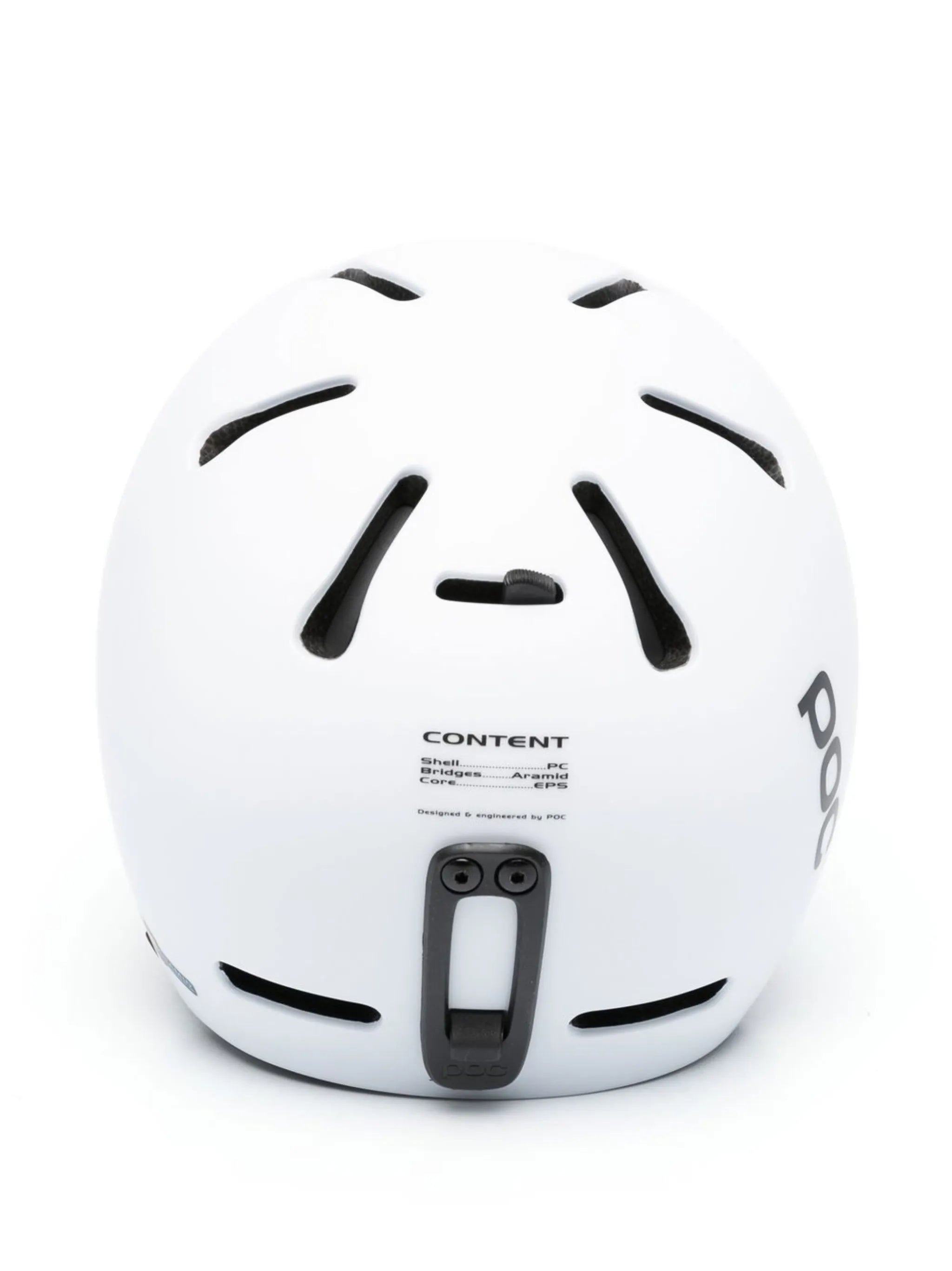 Fornix side logo-print helmet