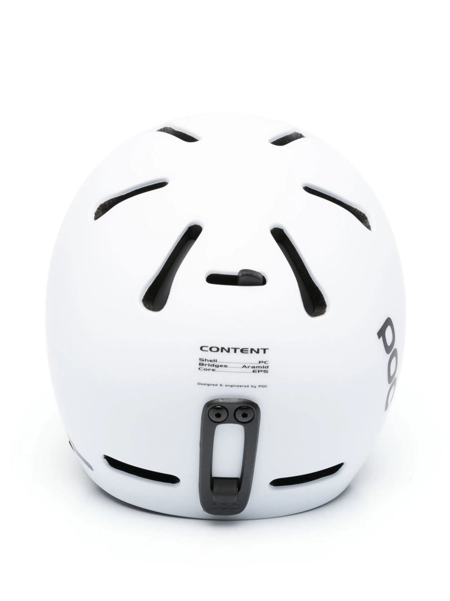 Fornix side logo-print helmet