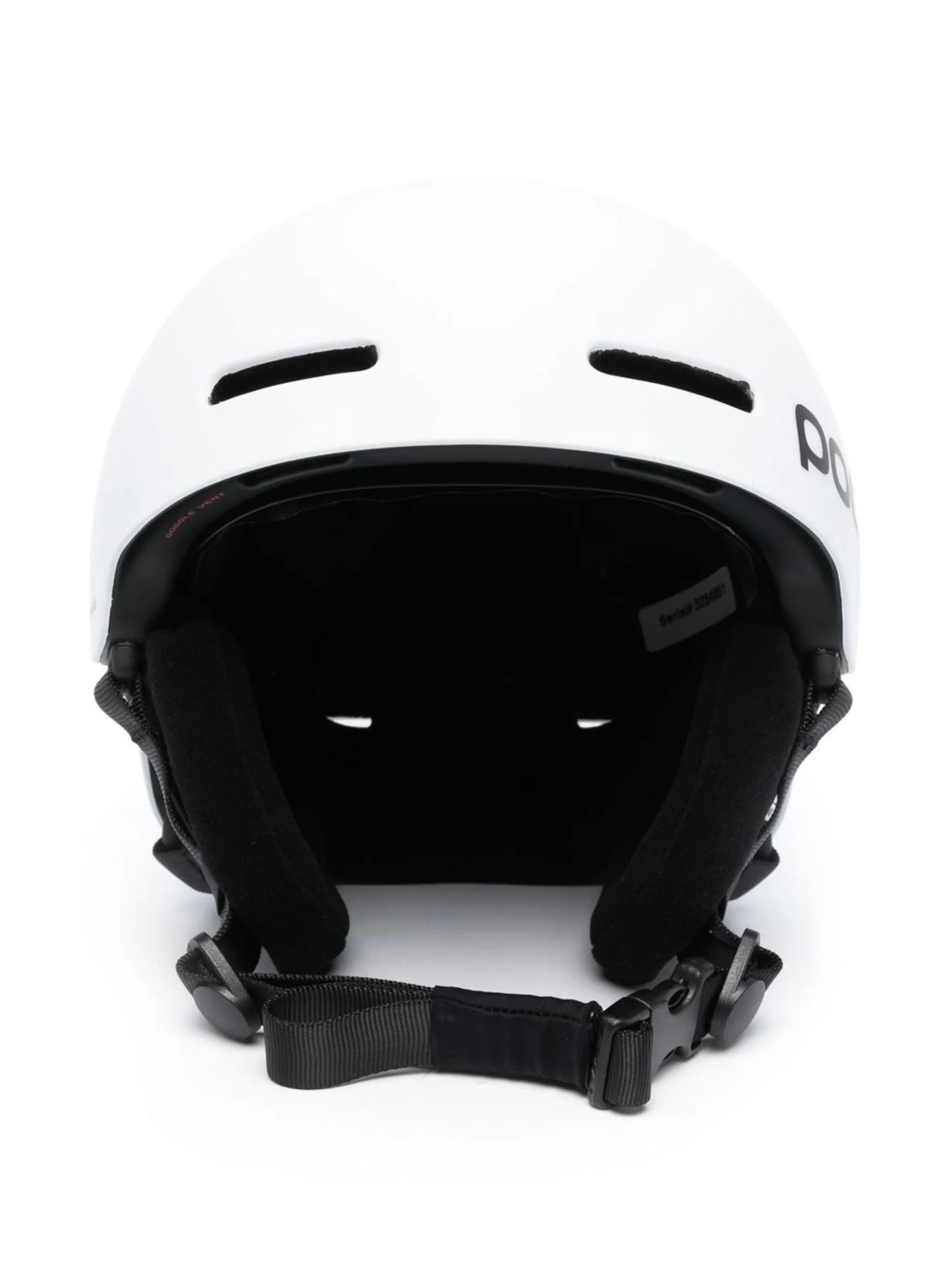 Fornix side logo-print helmet