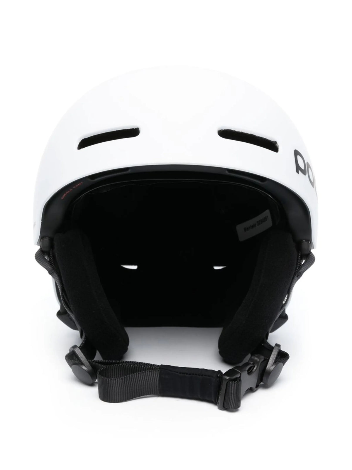 Fornix side logo-print helmet