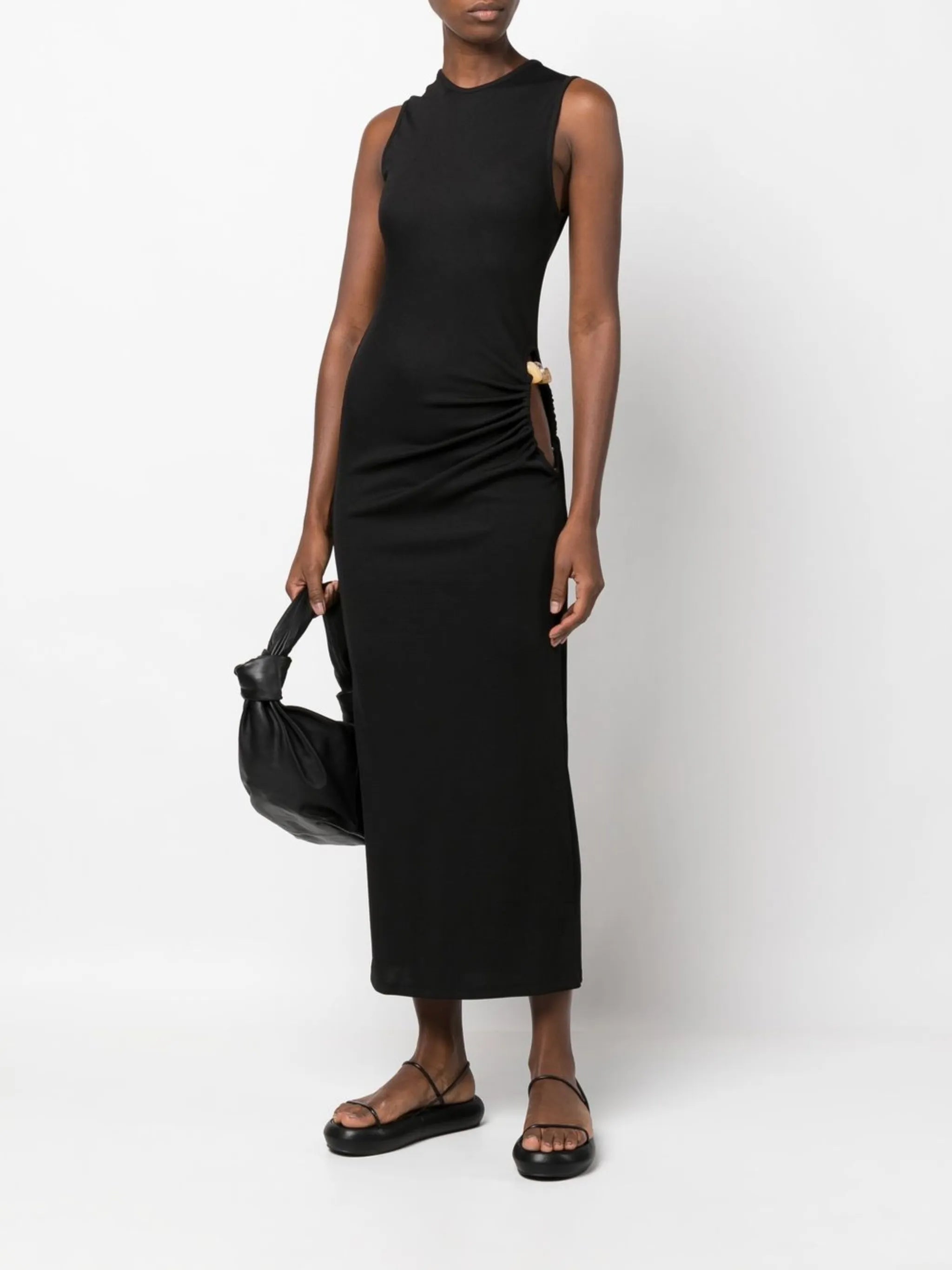 cut-out midi dress