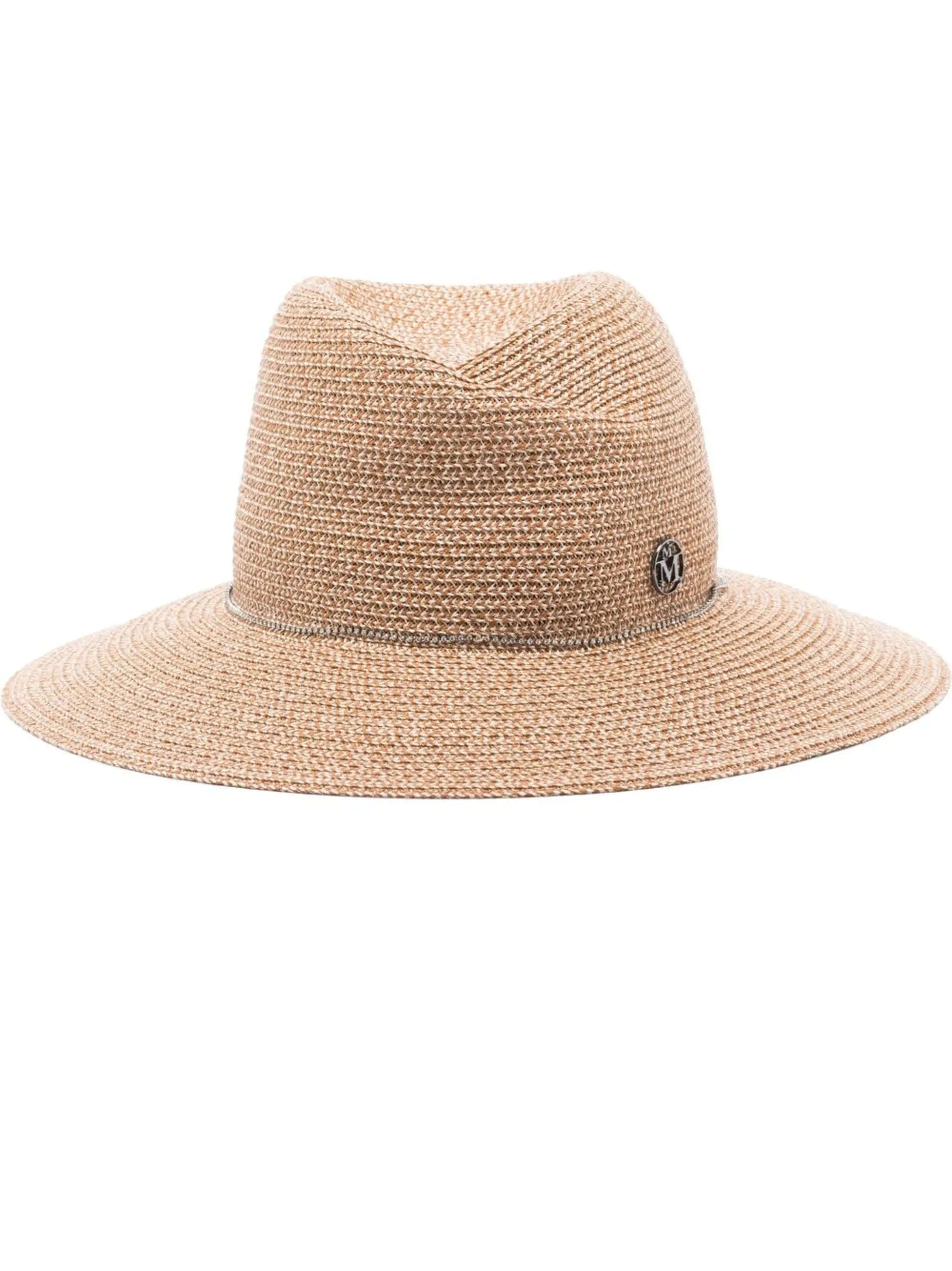 logo-plaque straw hat
