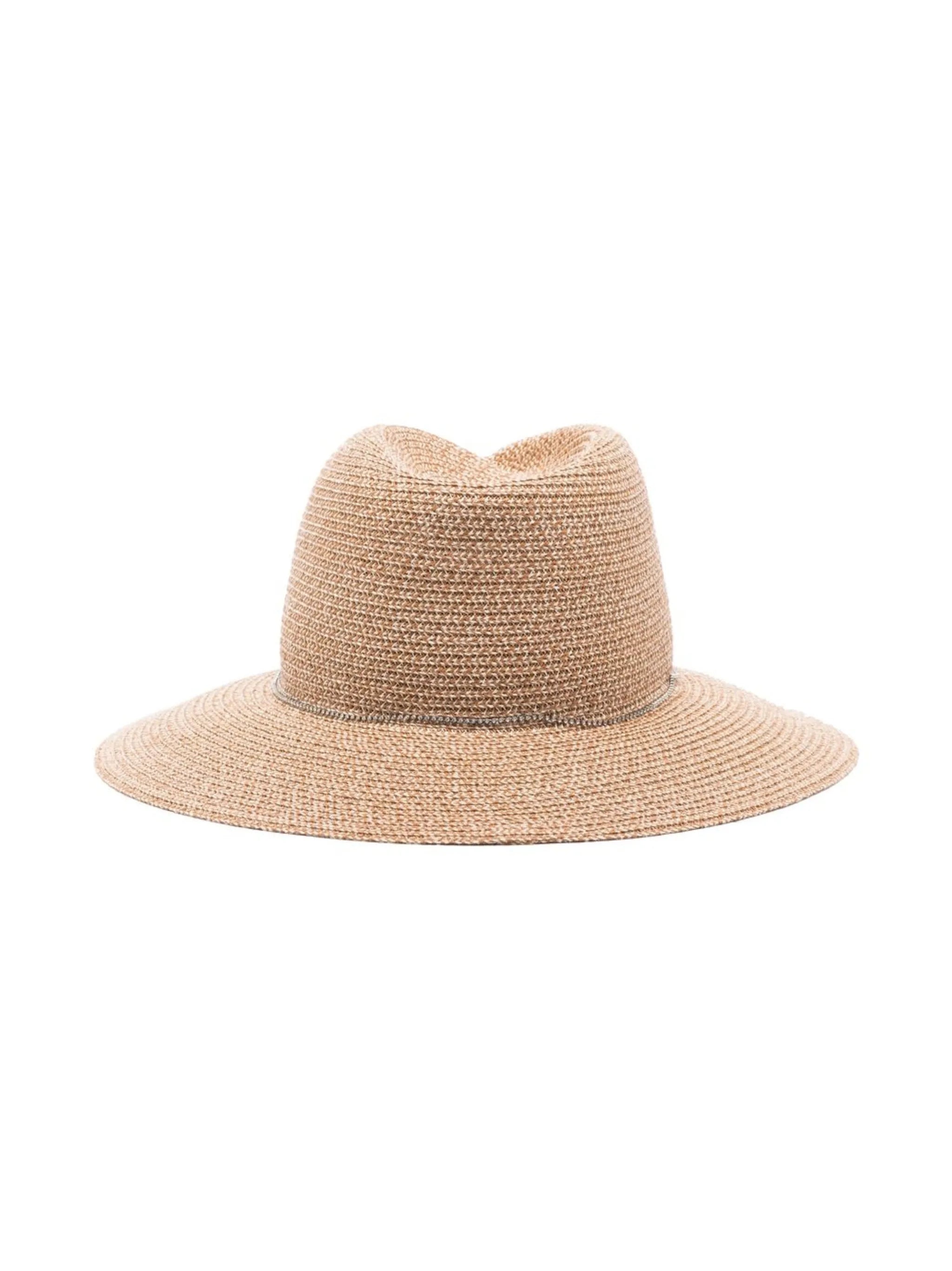logo-plaque straw hat