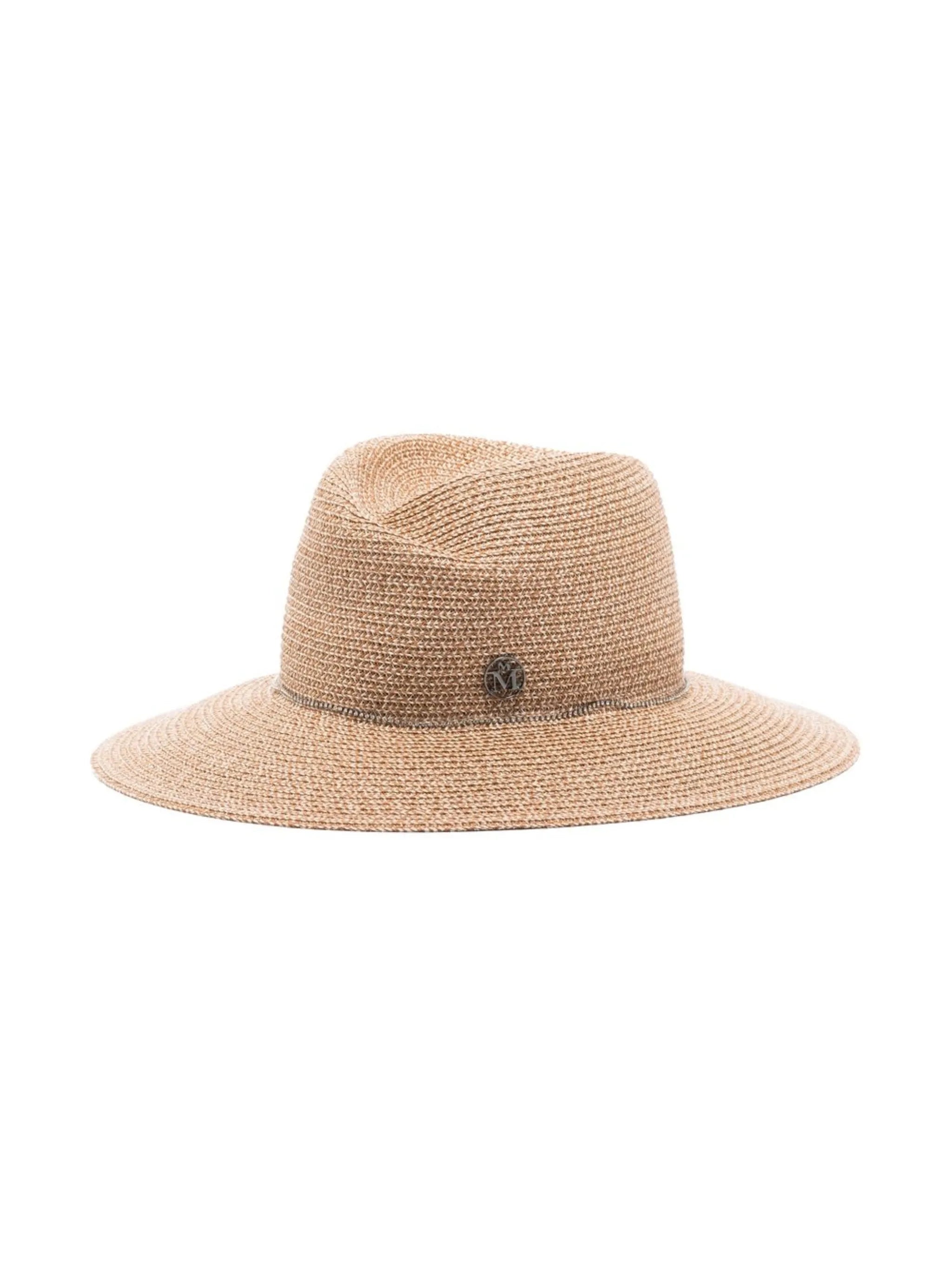 logo-plaque straw hat