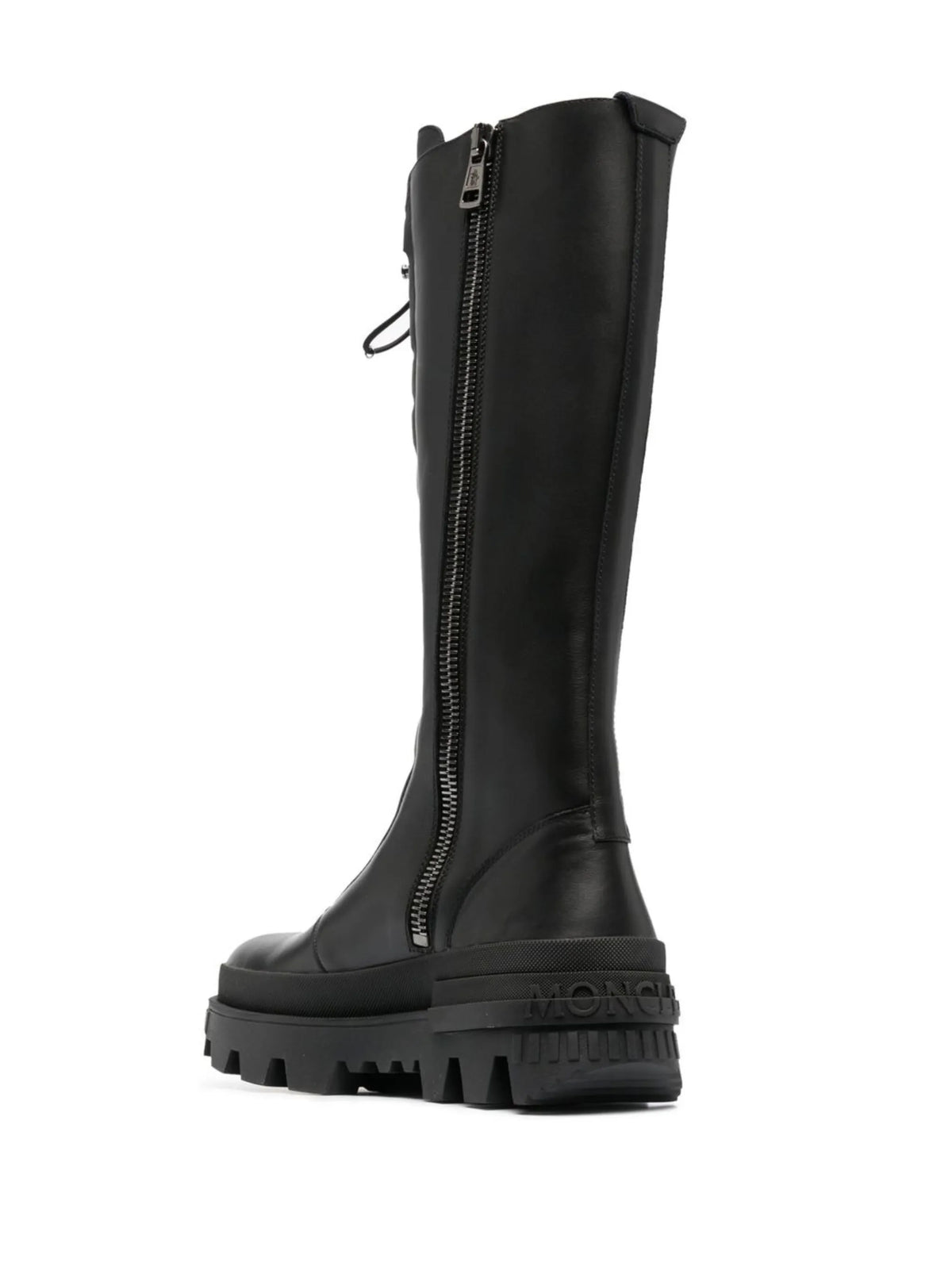 Vail leather elasticated-detail boots