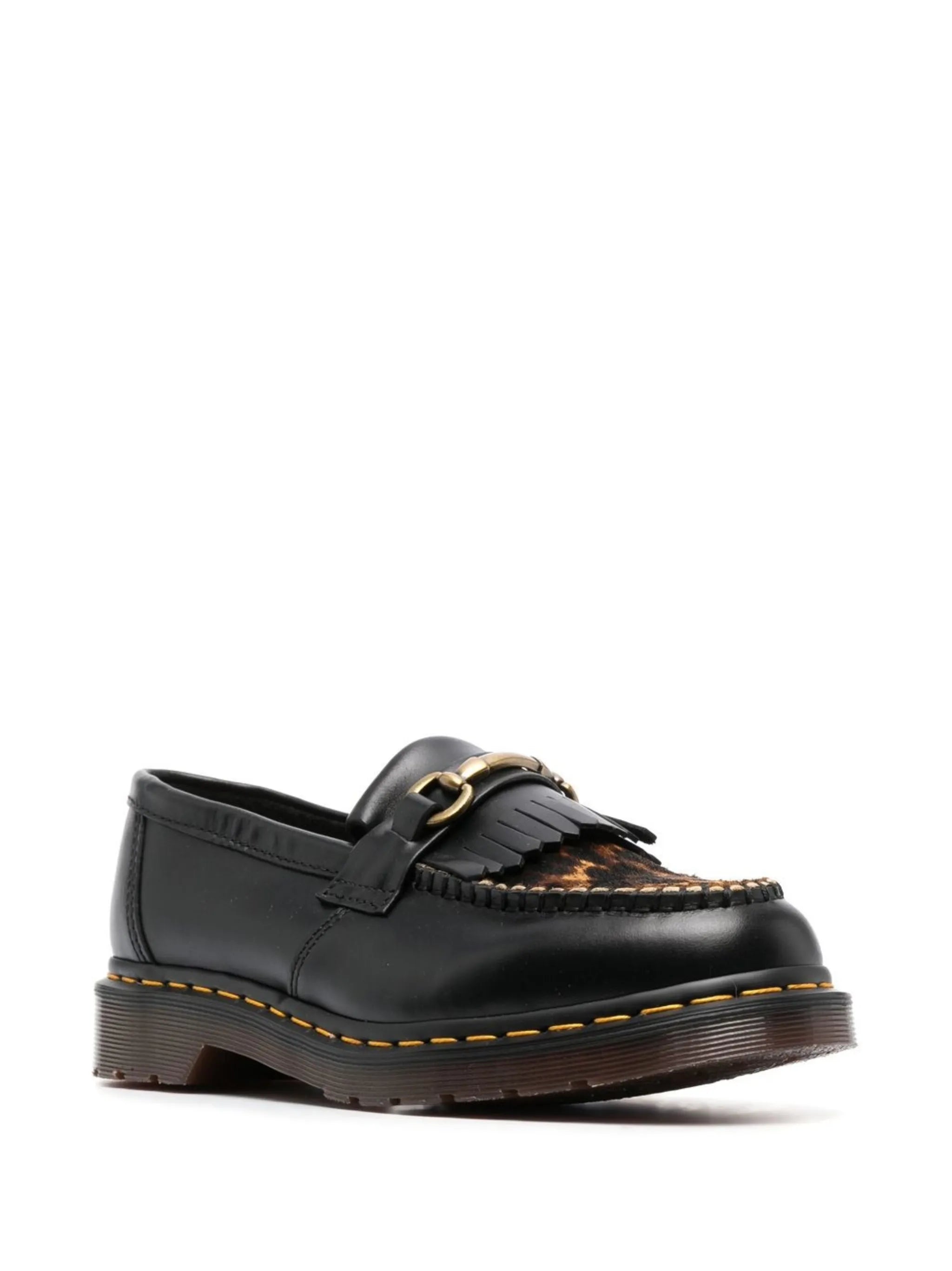 Adrian snaffle-buckle fringed loafers