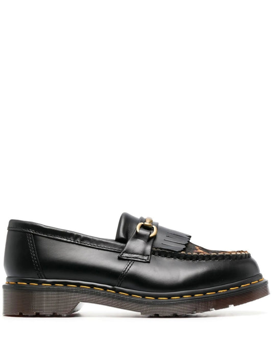 Adrian snaffle-buckle fringed loafers