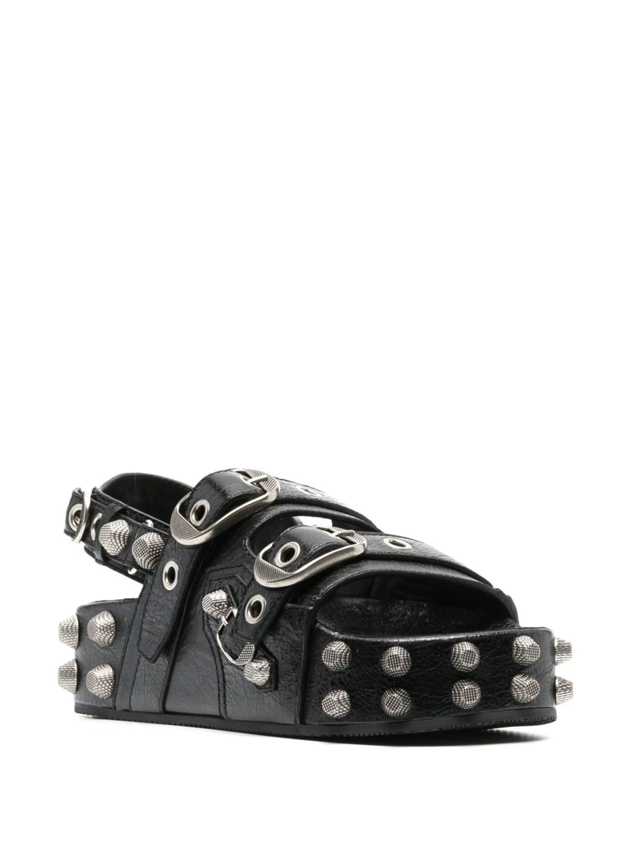stud-embellishment open-toe sandals