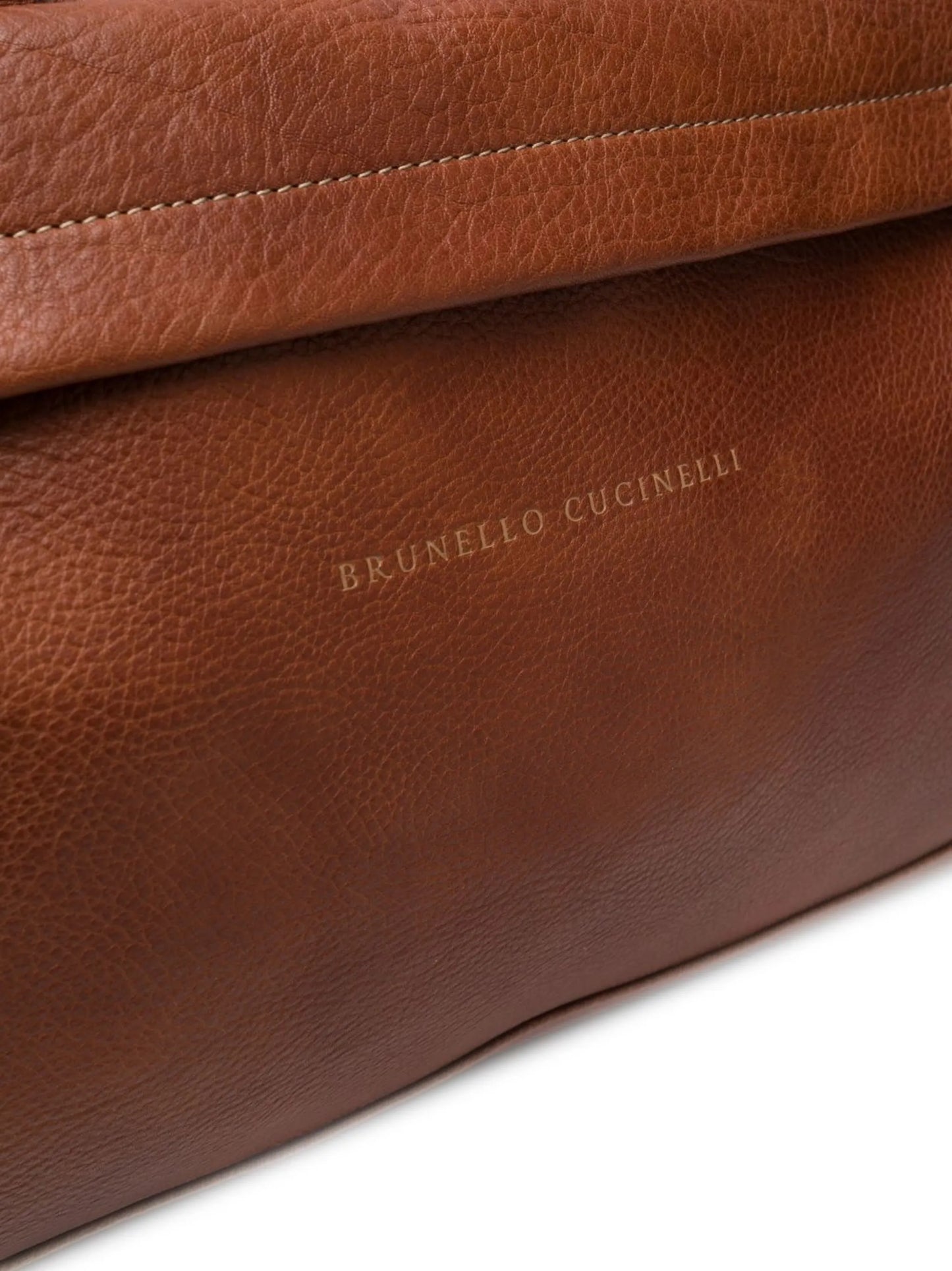 embossed-logo detail holdall