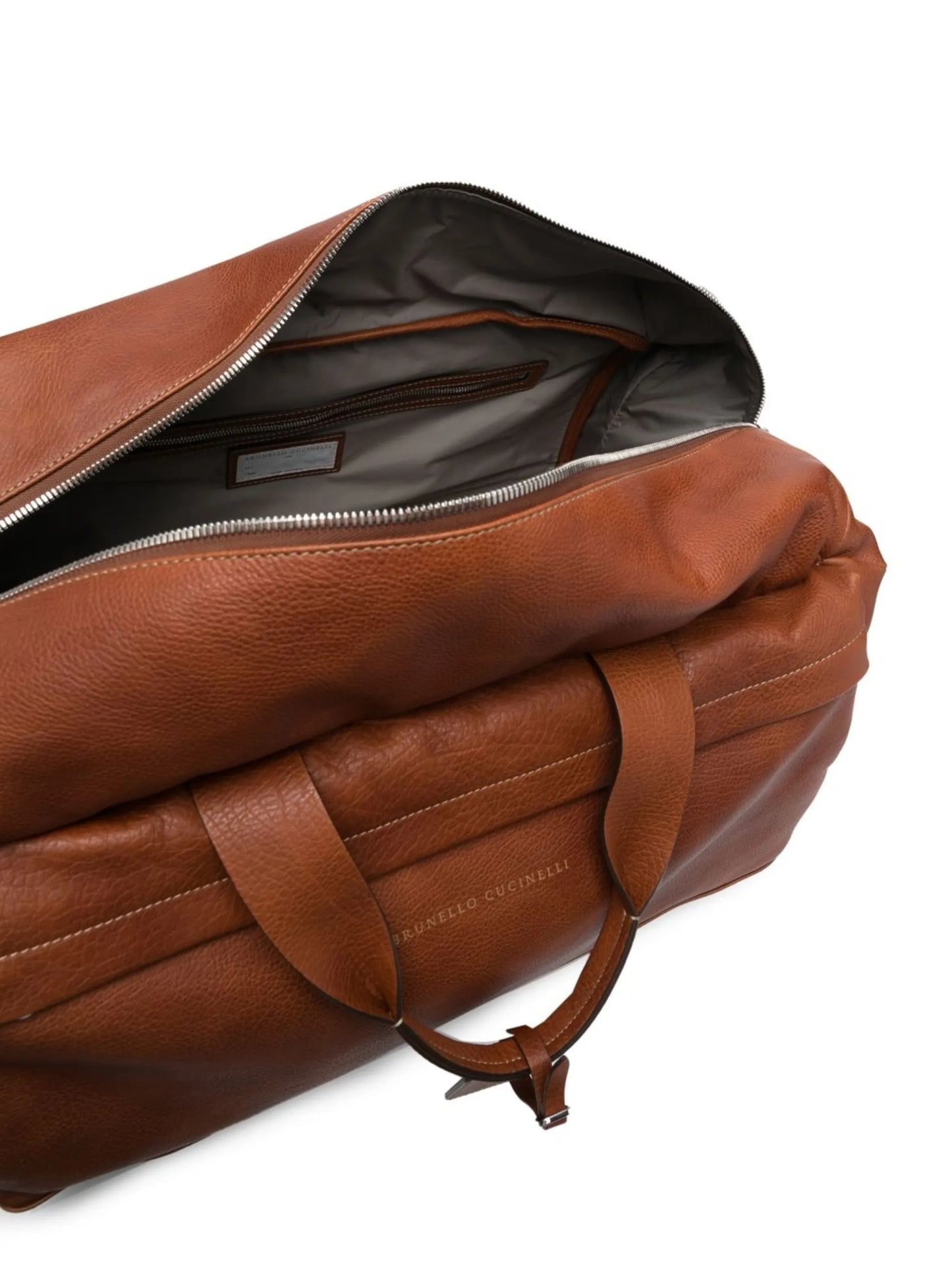 embossed-logo detail holdall