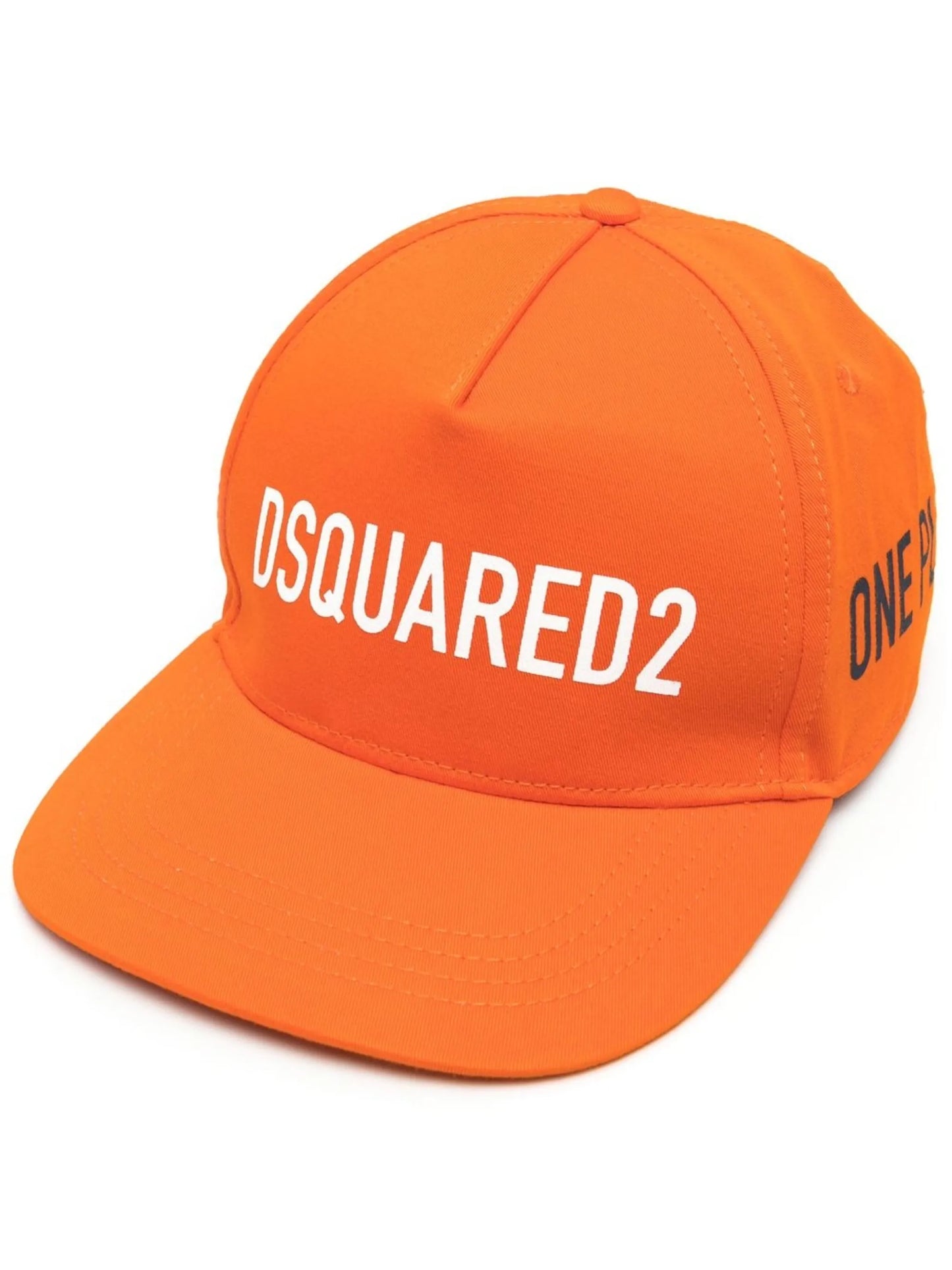 logo-print cotton cap