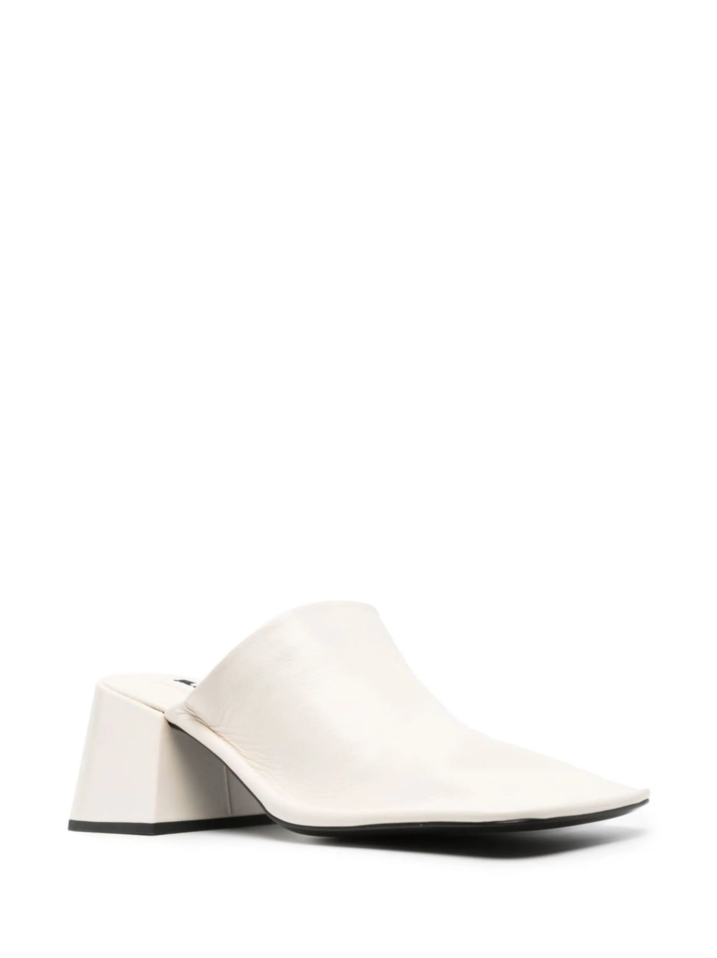 70mm square-toe mules