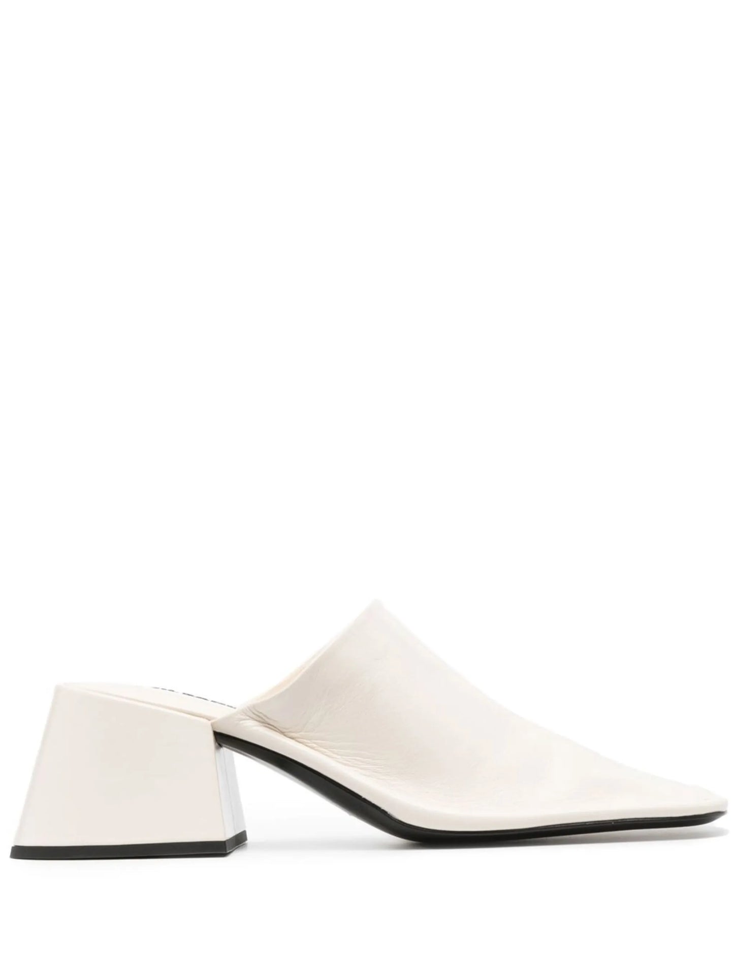 70mm square-toe mules