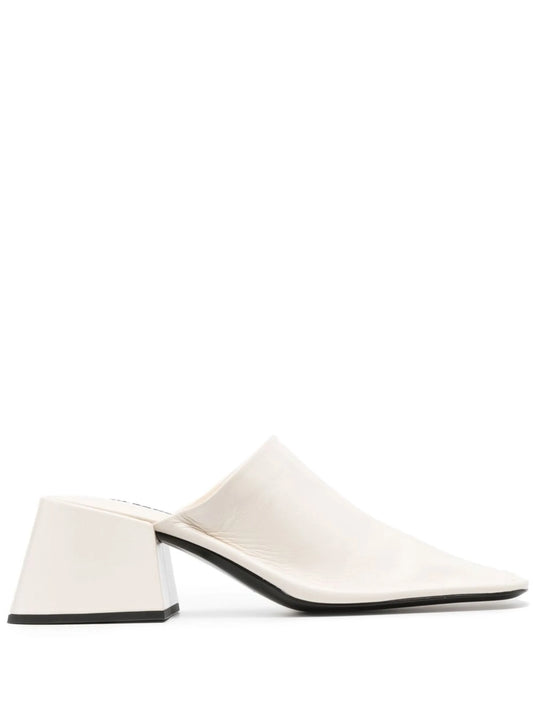 70mm square-toe mules