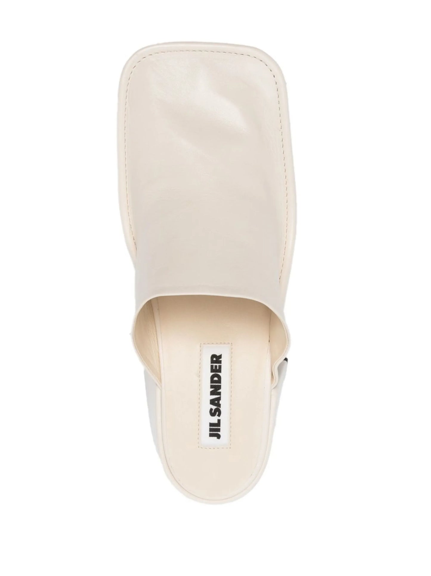 70mm square-toe mules
