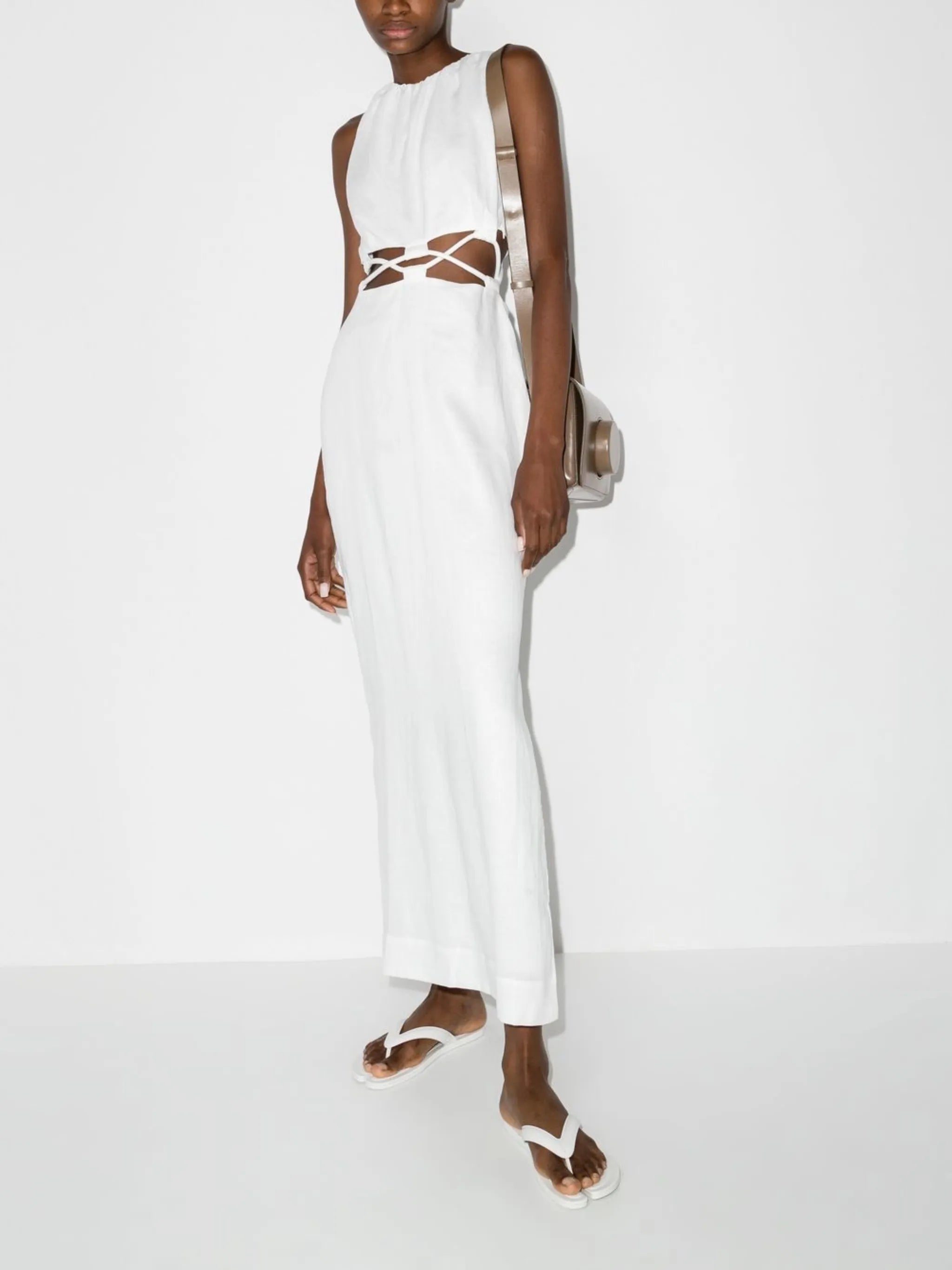 Mayra sleeveless maxi dress