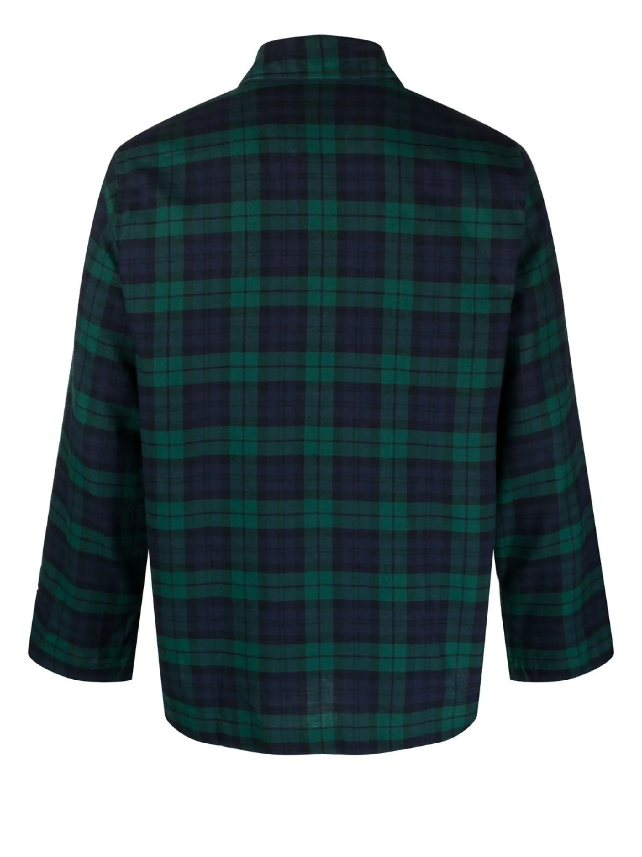 check-pattern pajama set