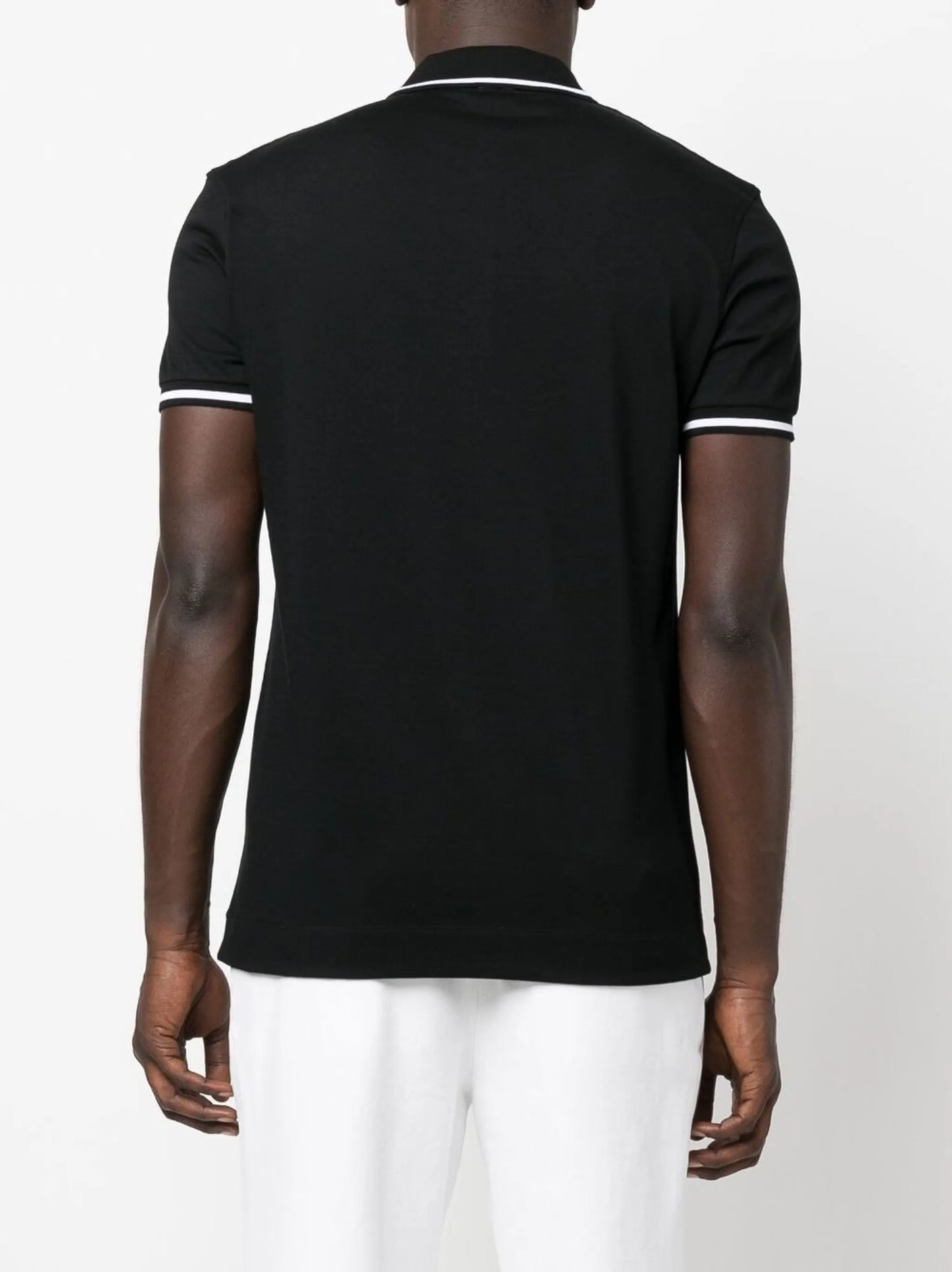 logo-embroidered polo shirt
