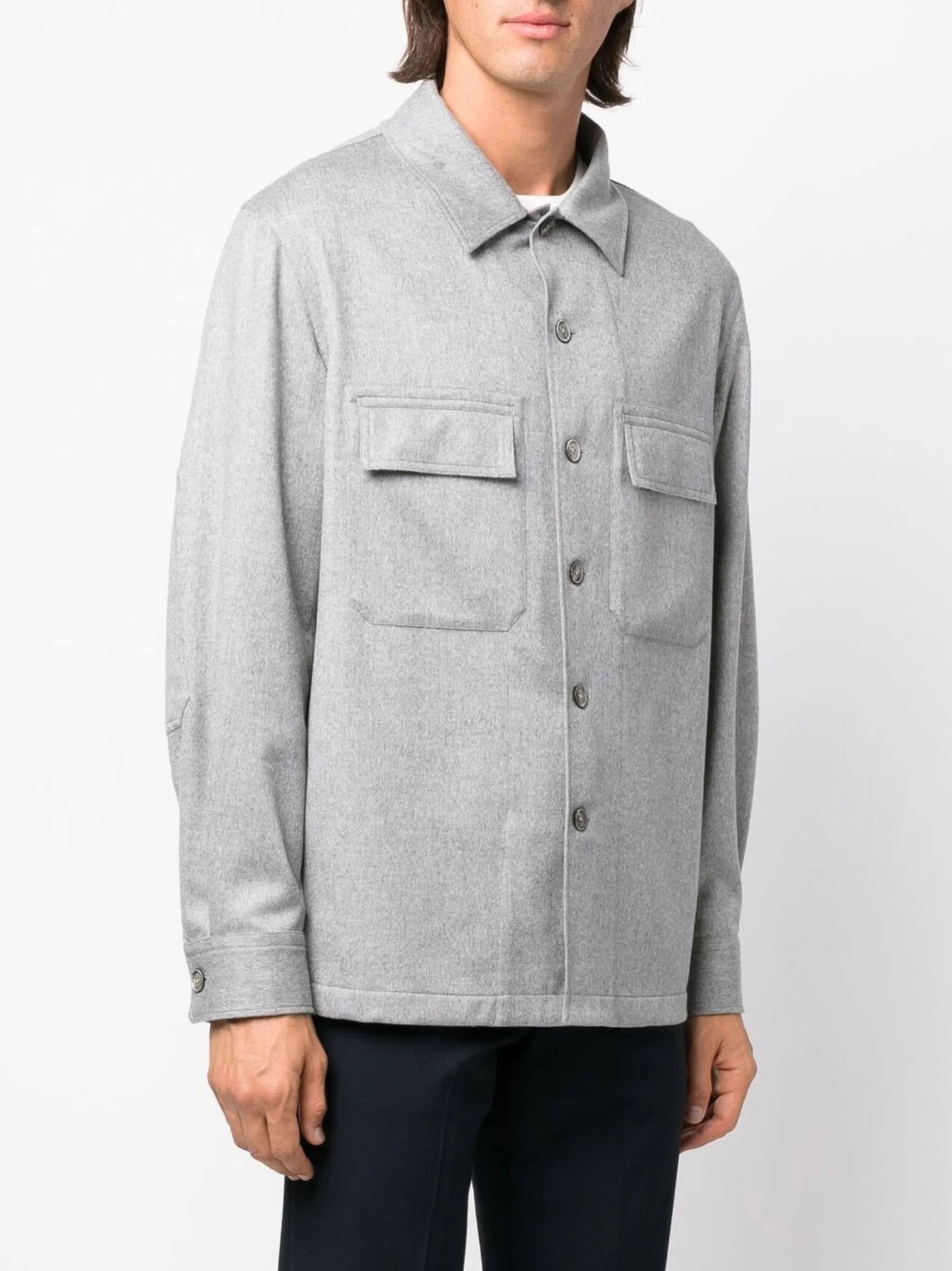 Alba Oasi cashmere overshirt