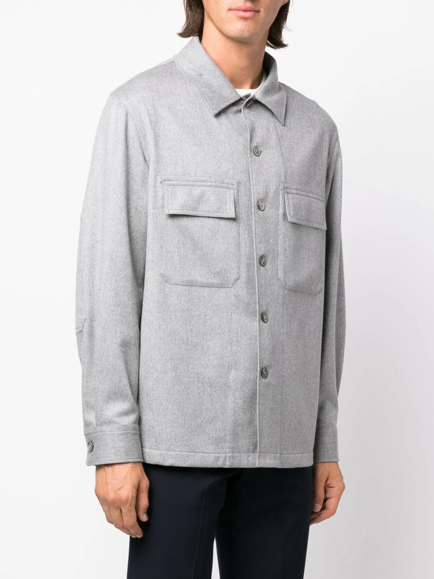 Alba Oasi cashmere overshirt
