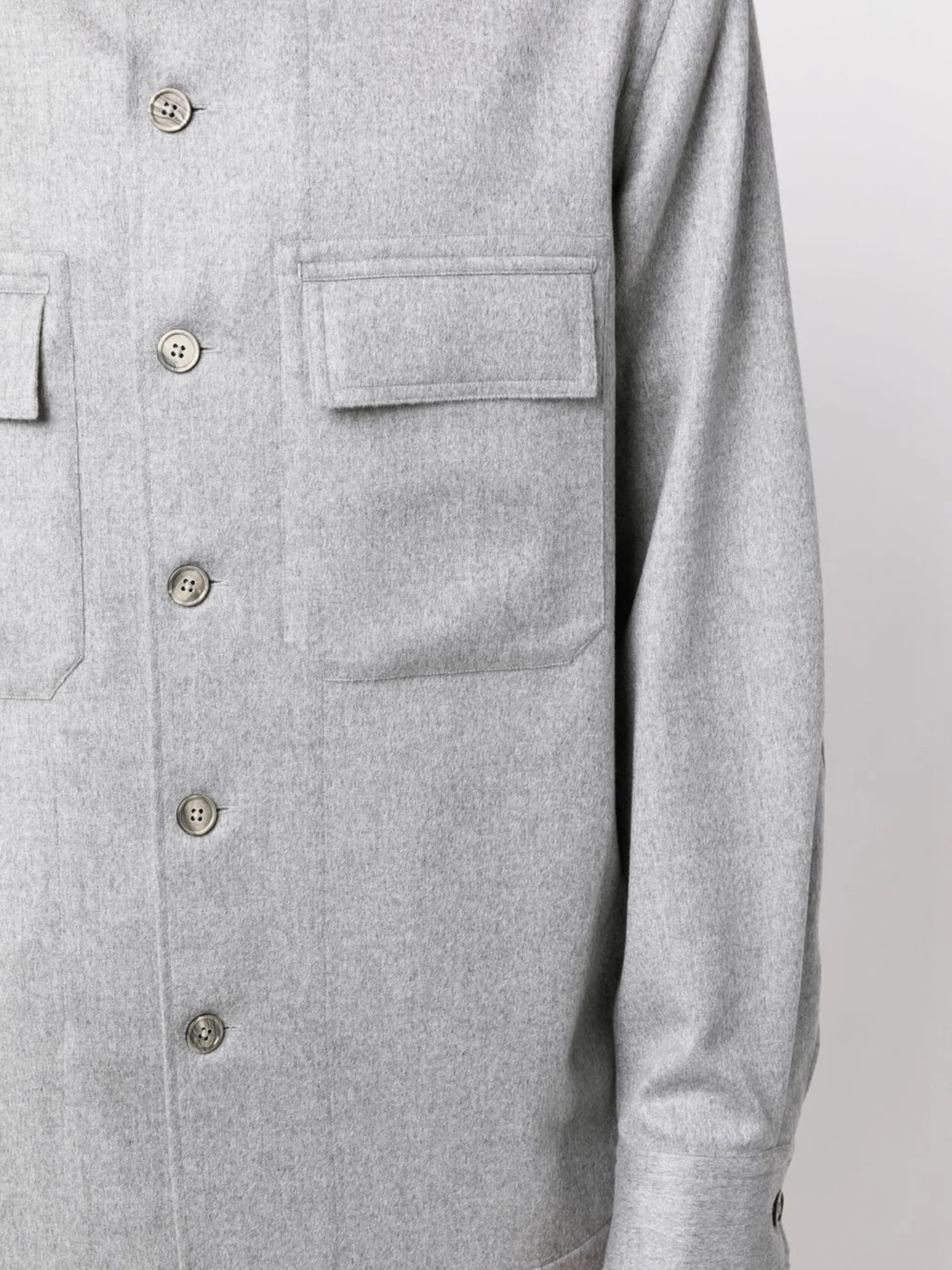 Alba Oasi cashmere overshirt