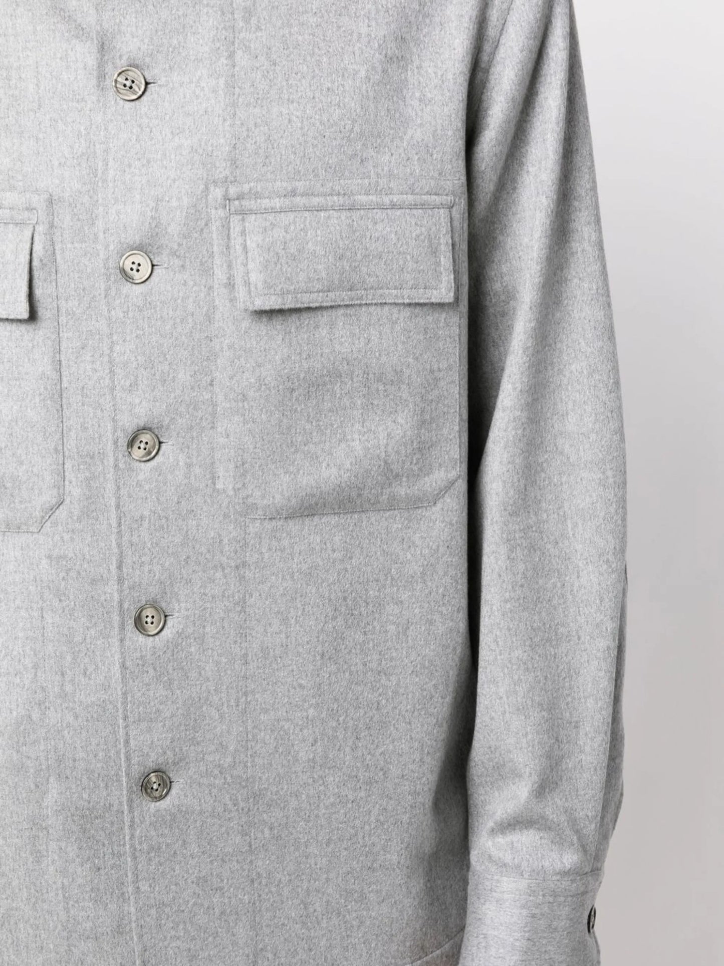Alba Oasi cashmere overshirt