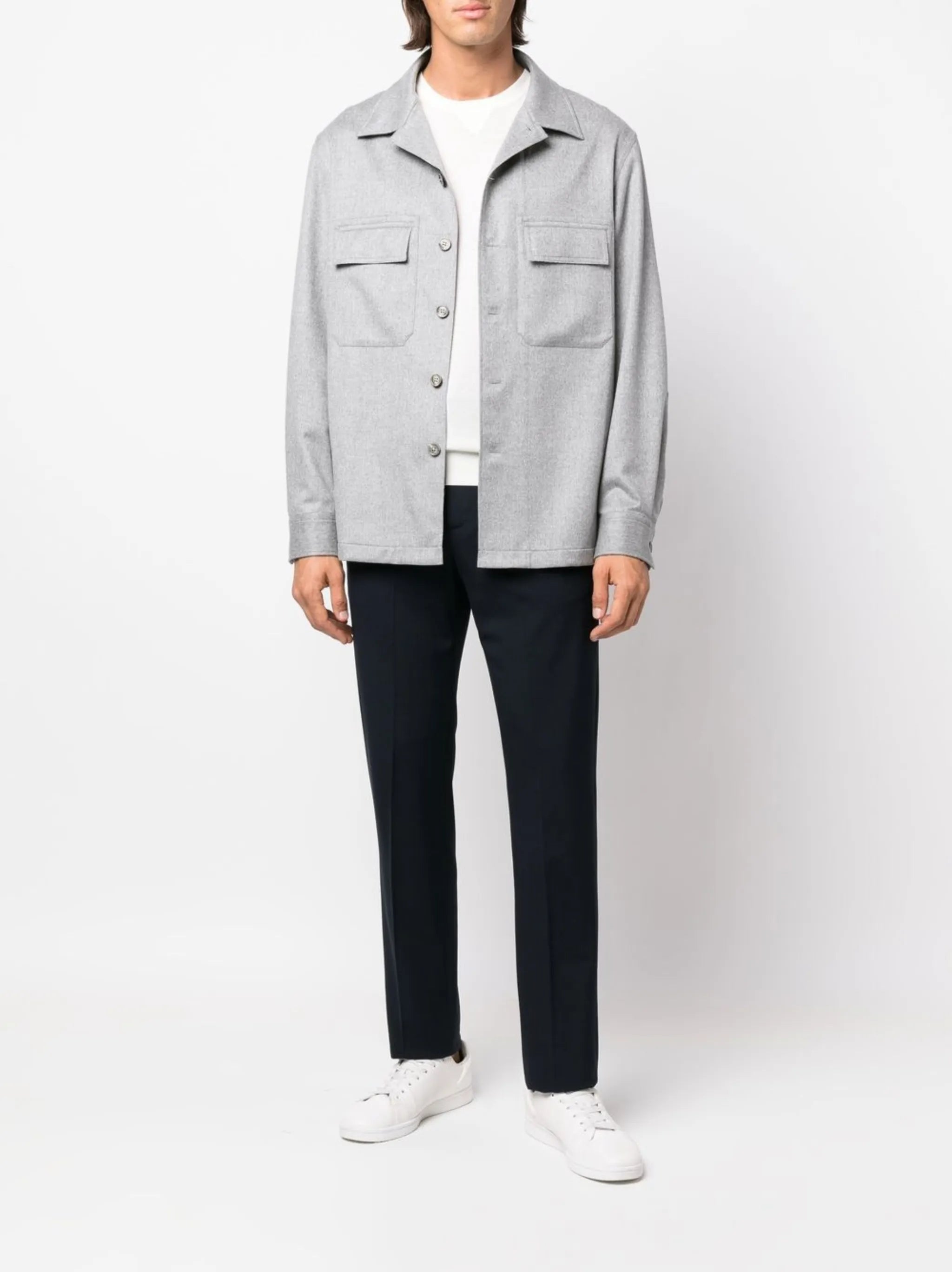Alba Oasi cashmere overshirt