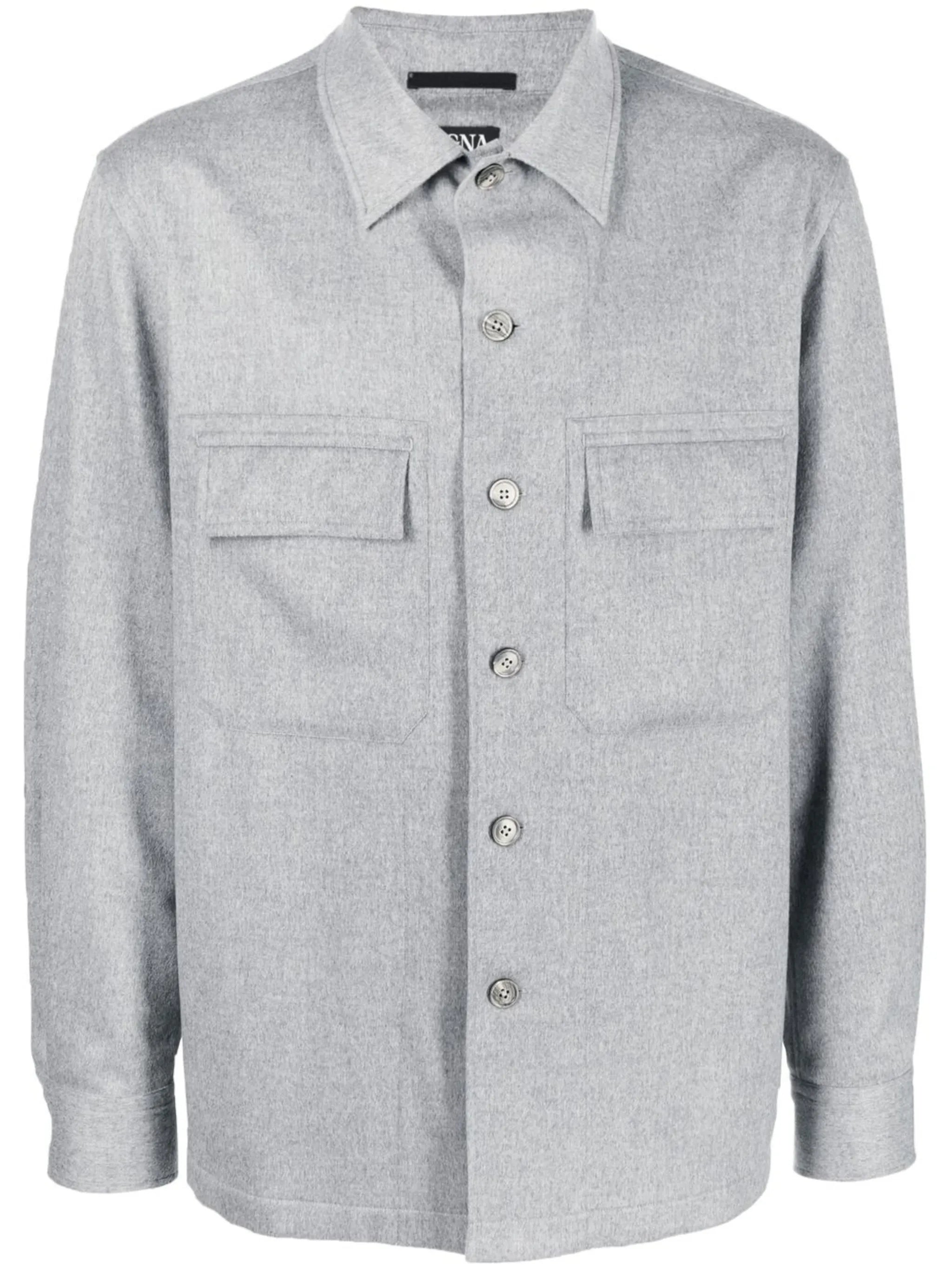 Alba Oasi cashmere overshirt