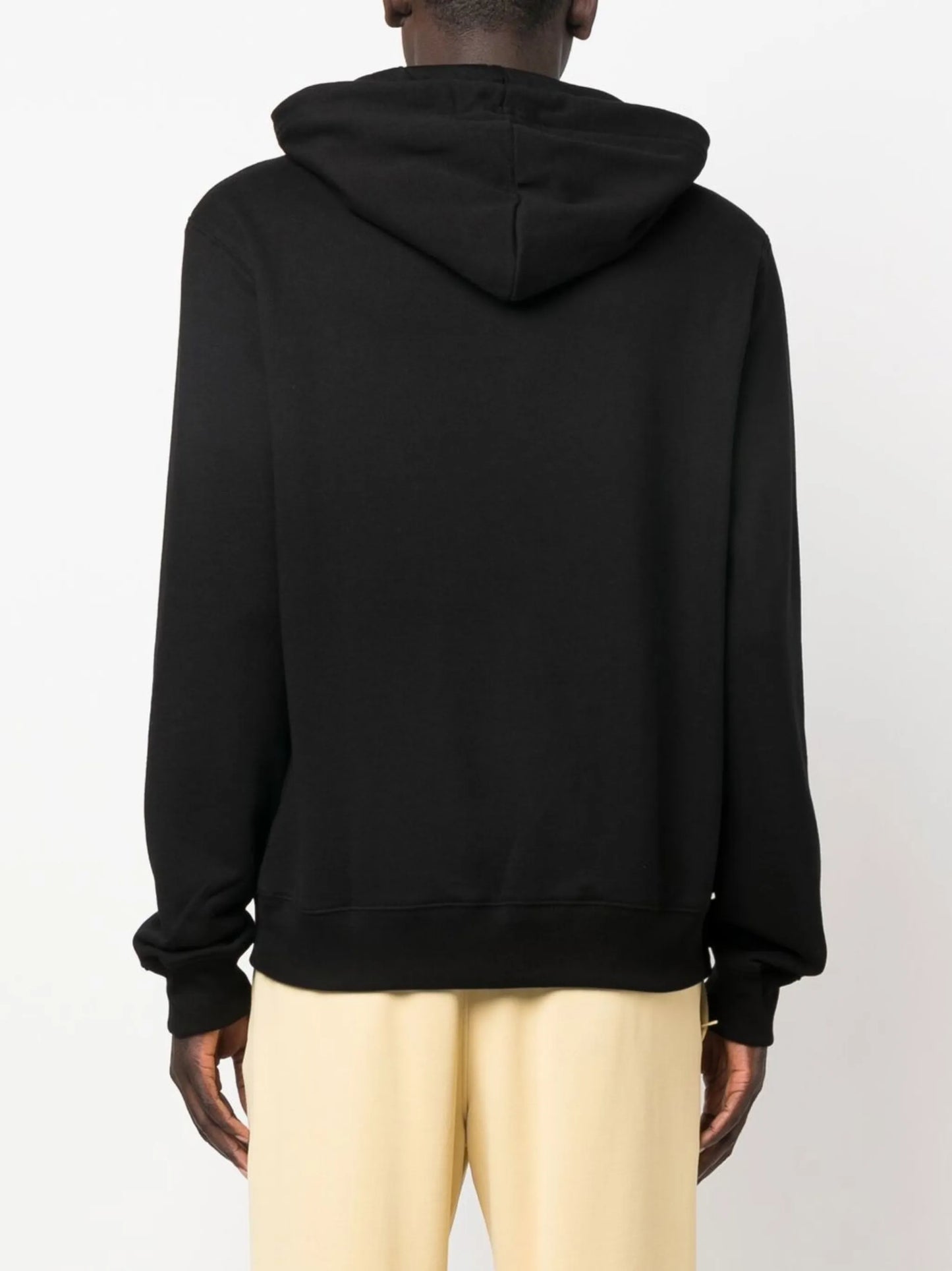 embroidered-logo pouch-pocket hoodie