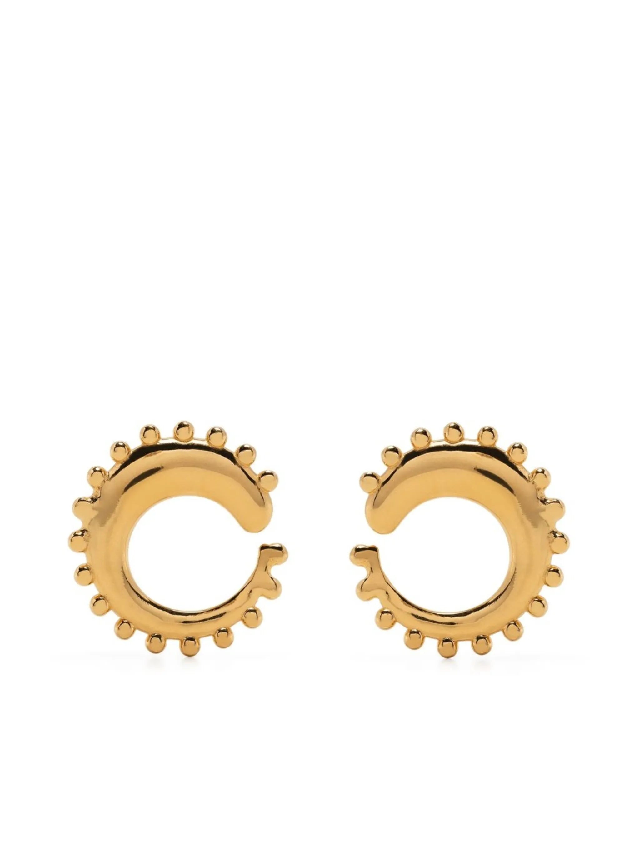 18kt gold vermeil Khartoum stud earrings