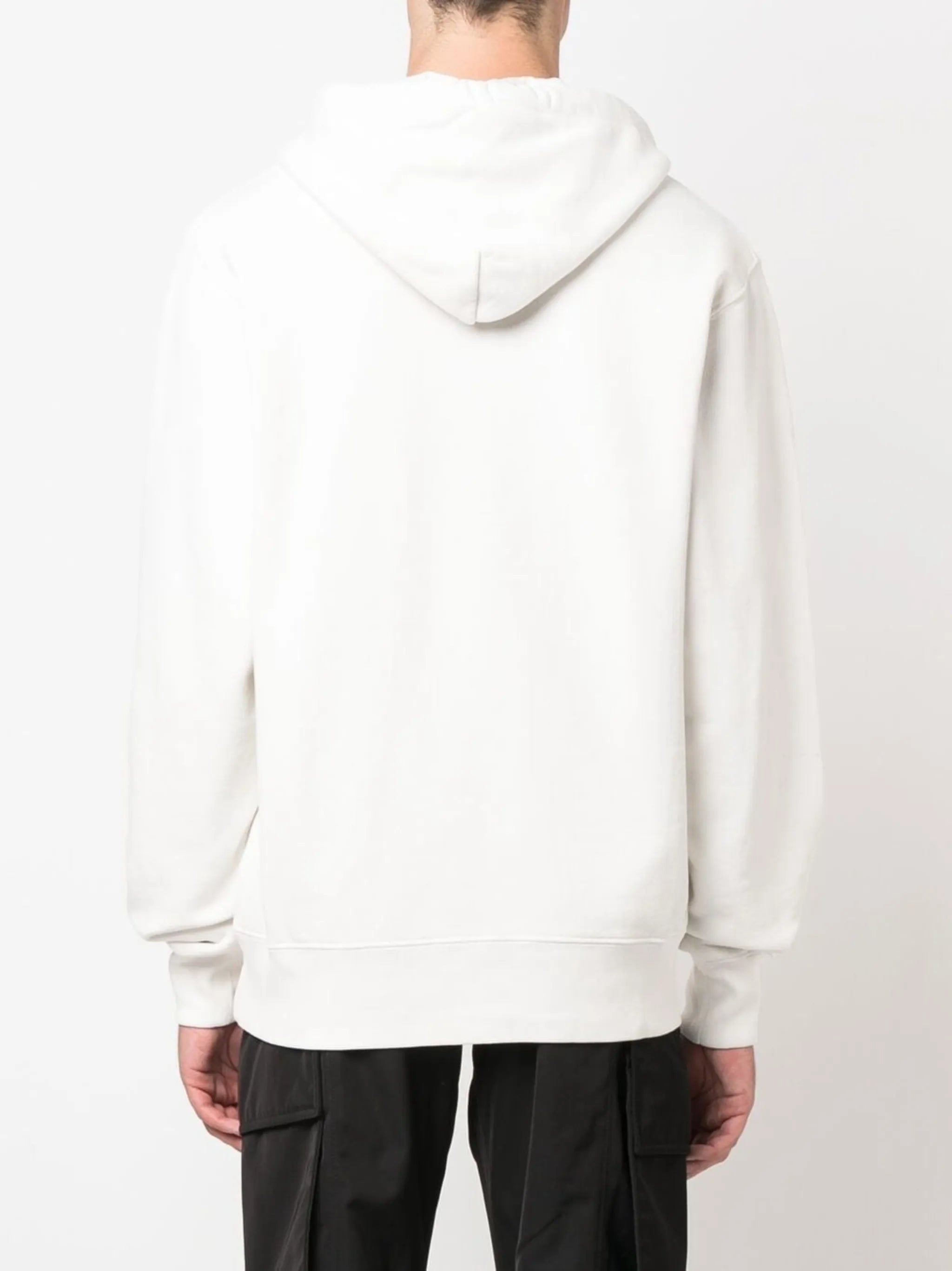 multi-cord long-sleeve hoodie
