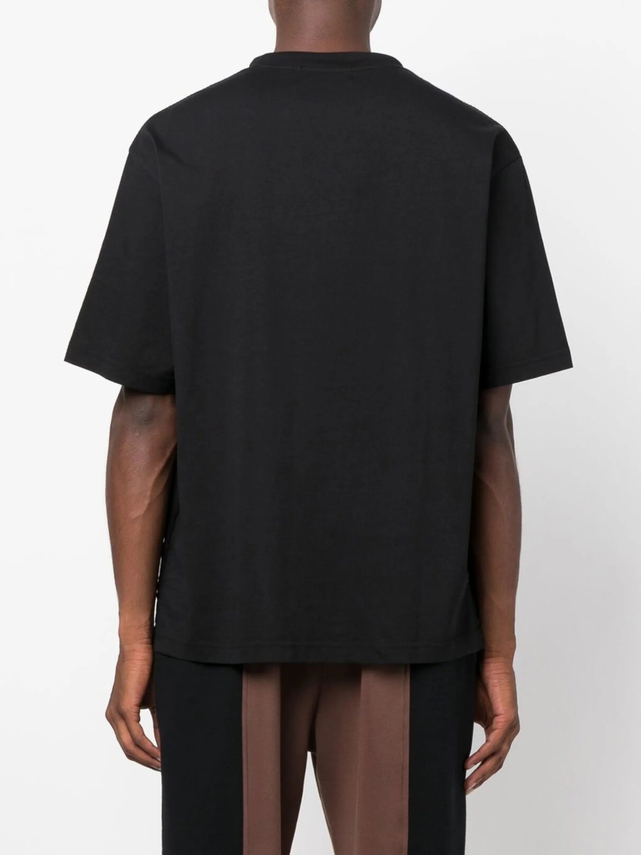 multicord crew-neck T-shirt