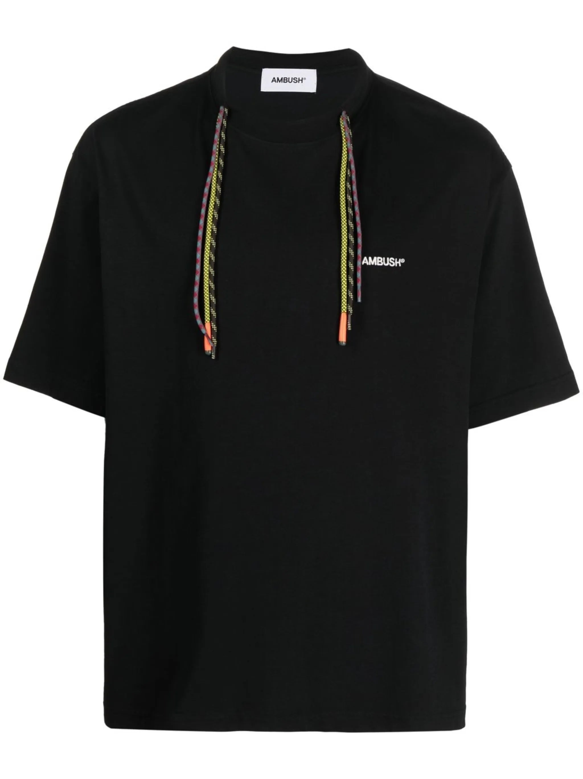 multicord crew-neck T-shirt