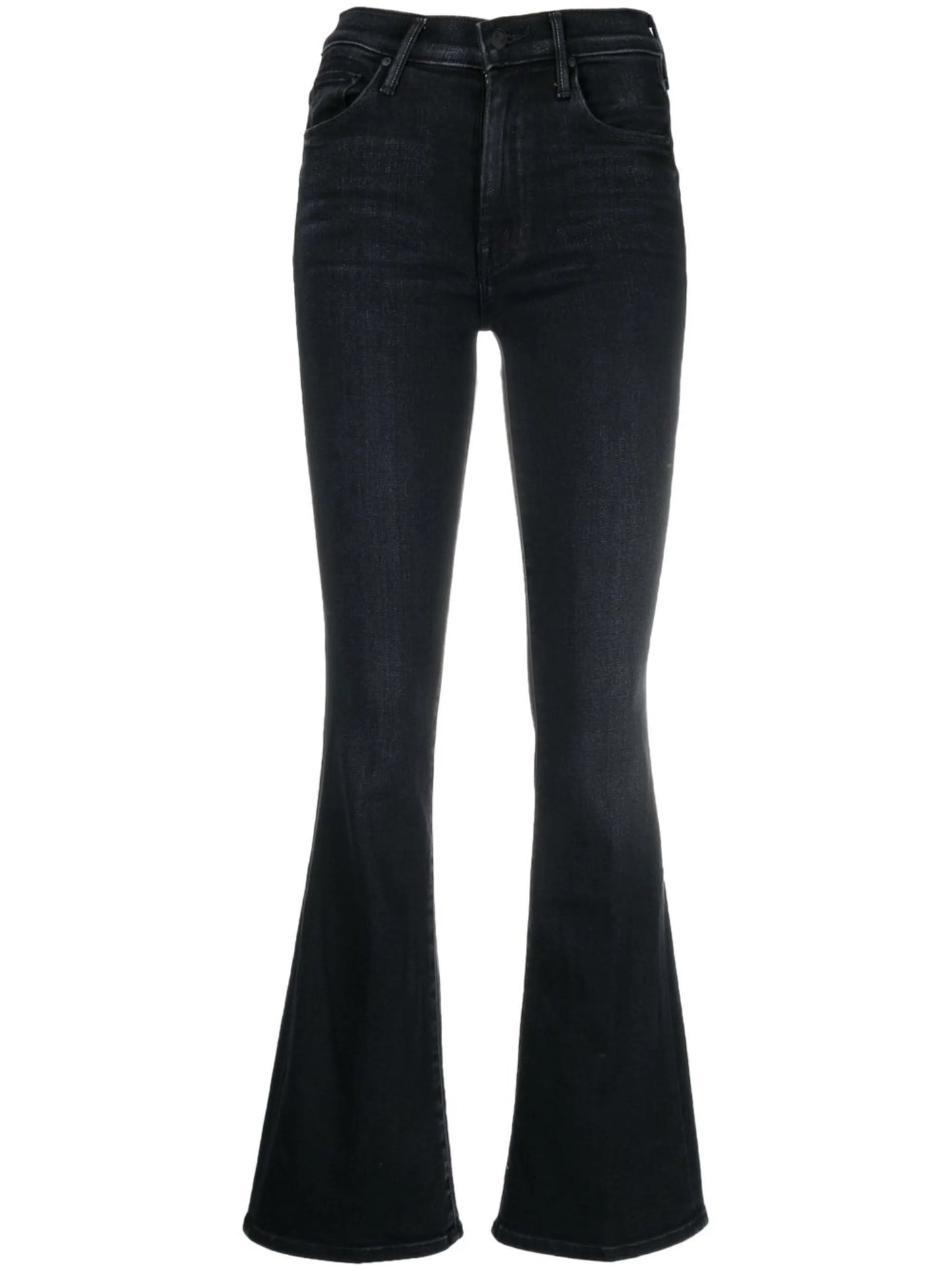 slim-fit flared jeans