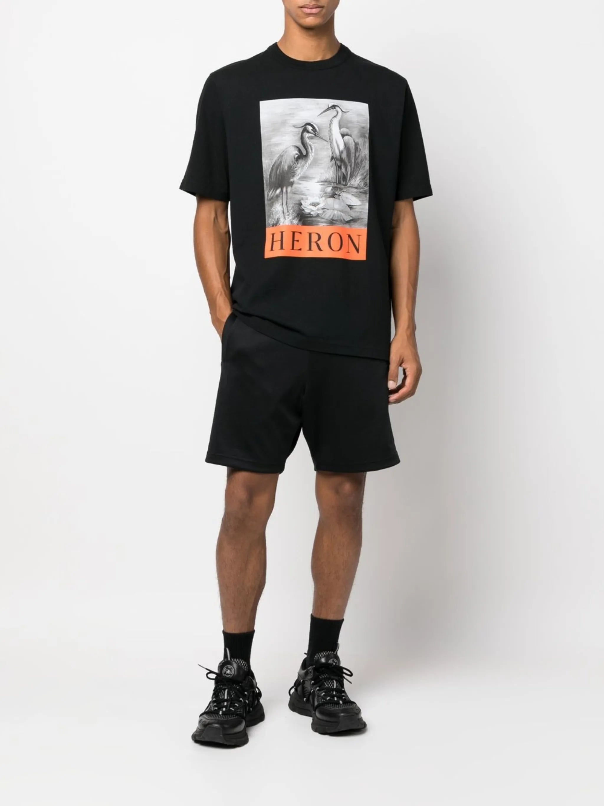 graphic-print cotton T-shirt