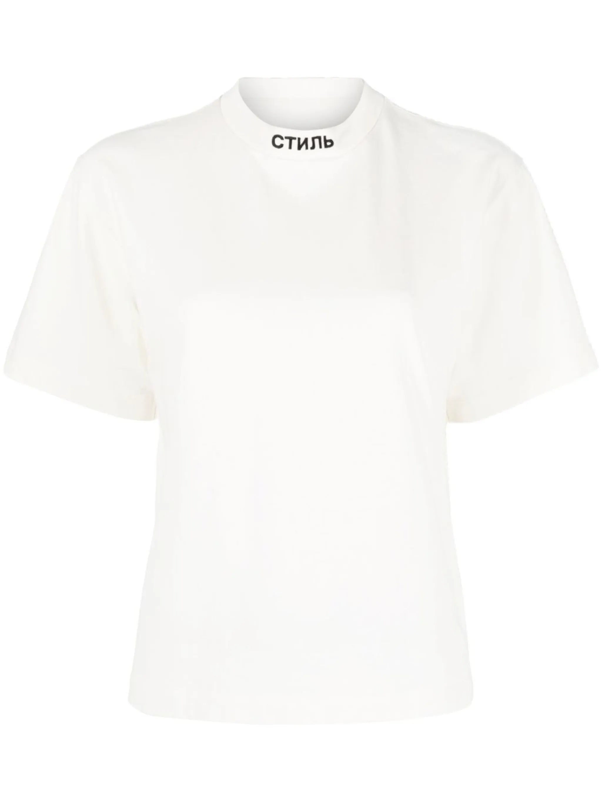 ????? high-neck T-shirt