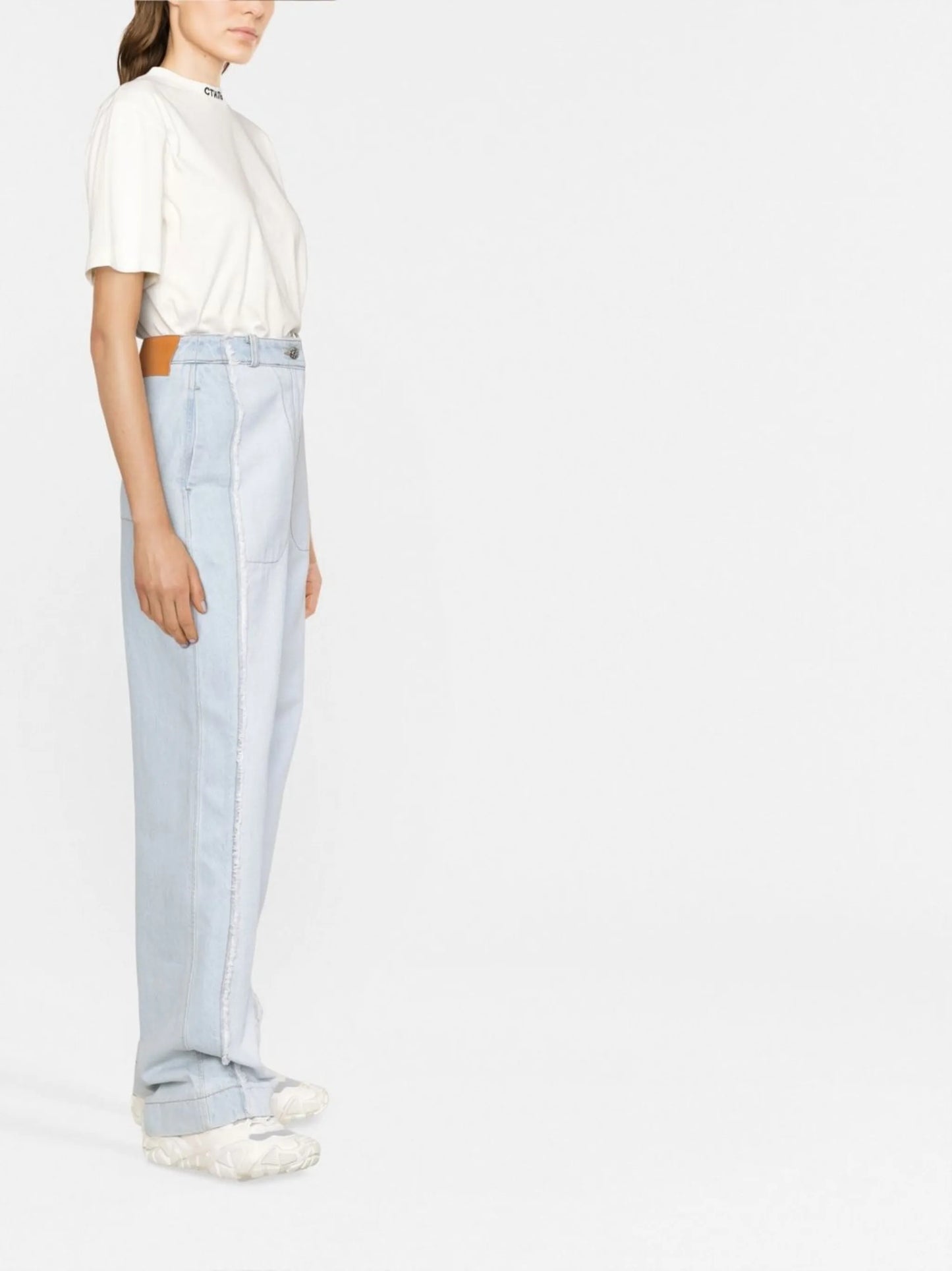 ????? high-neck T-shirt