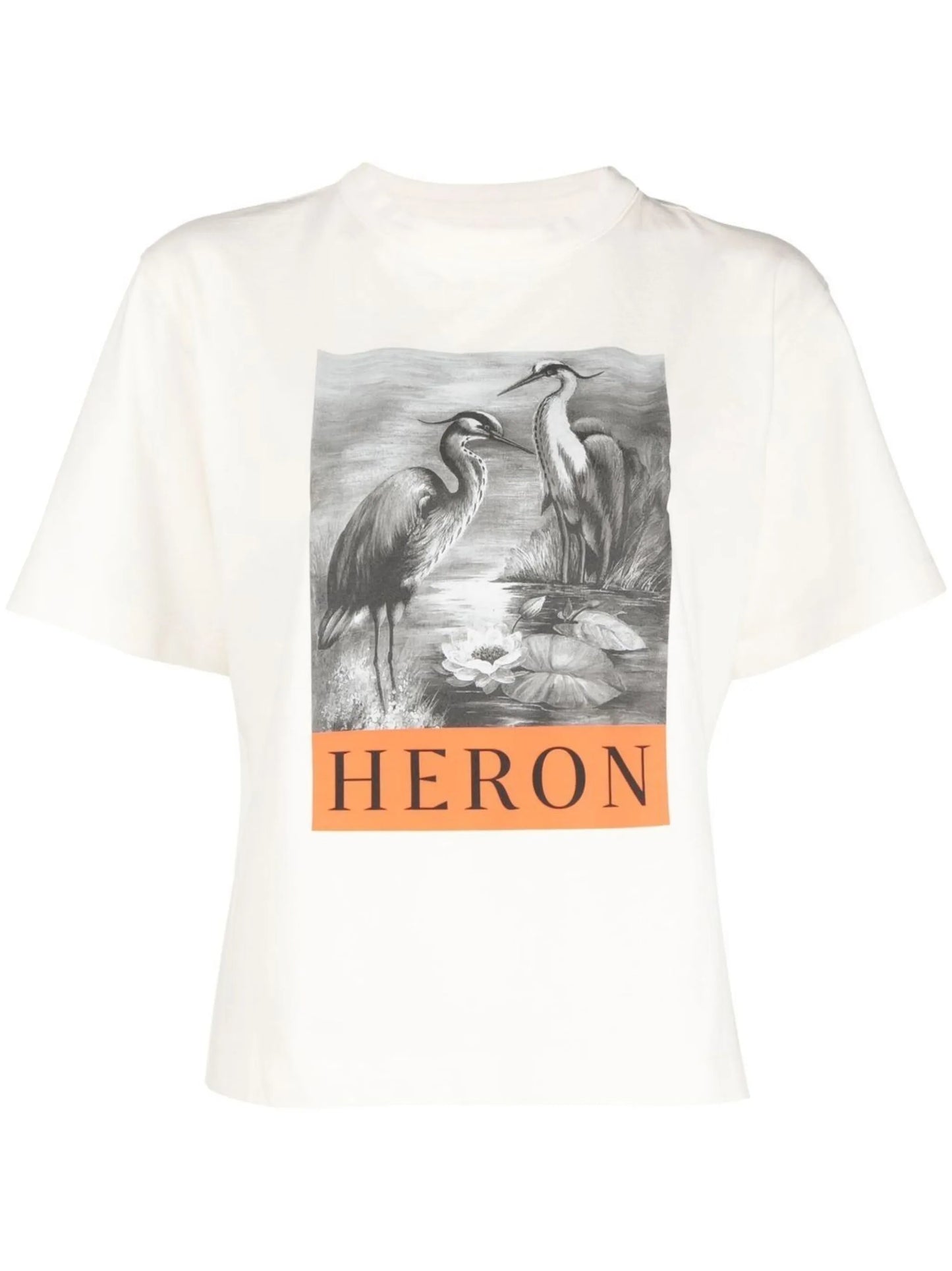bird logo-print T-shirt