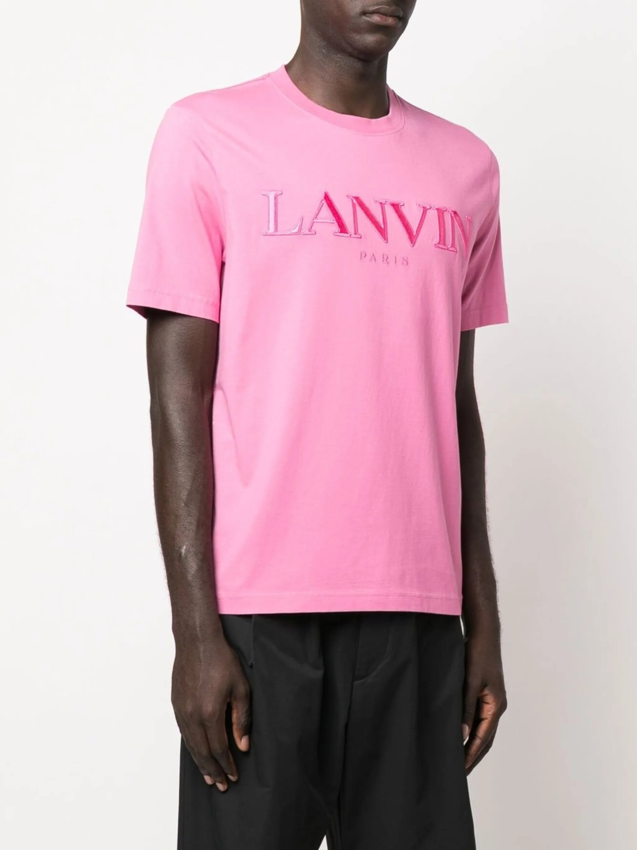 tonal logo-embroidered T-shirt