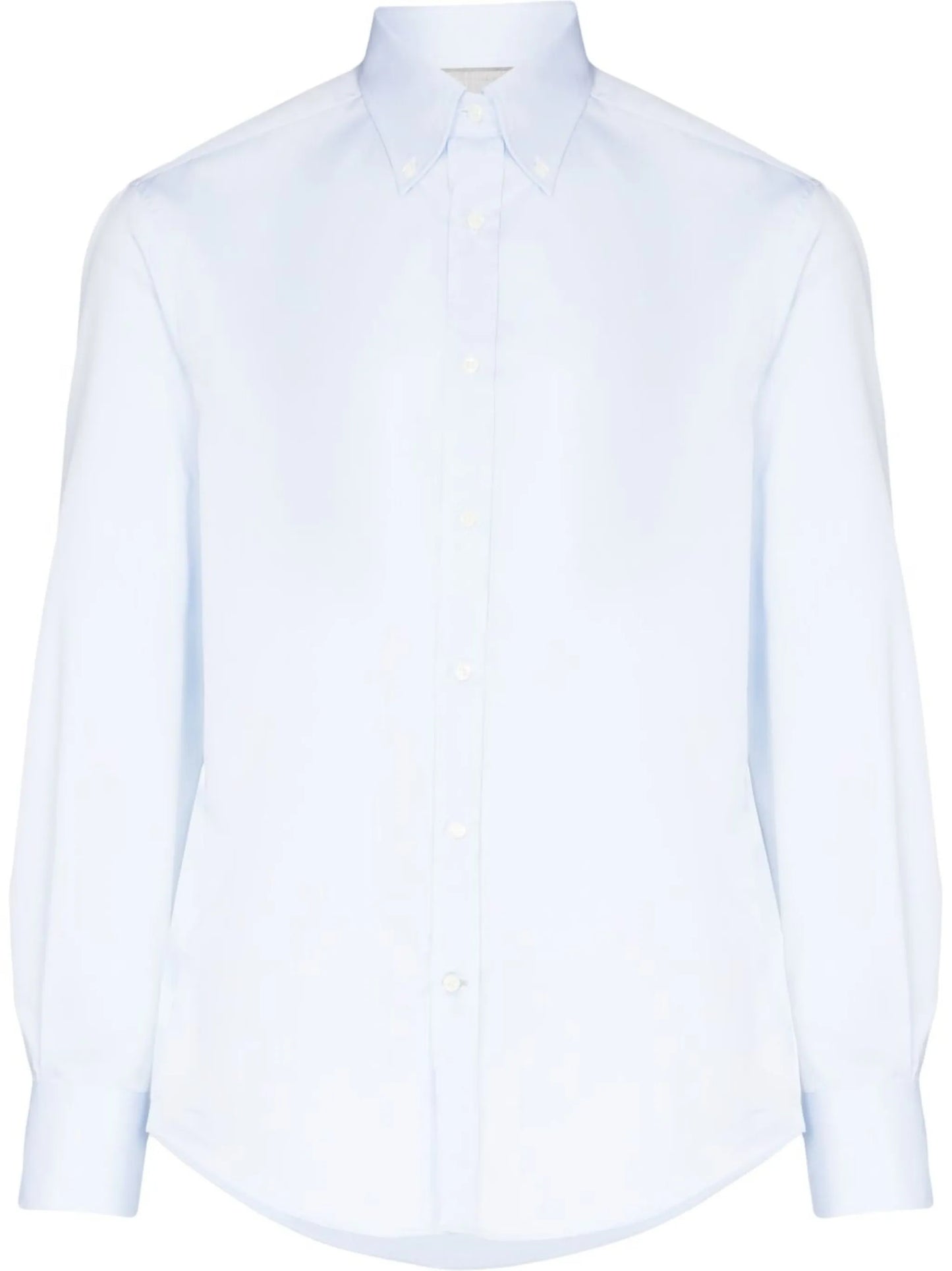 cotton twill slim-fit shirt