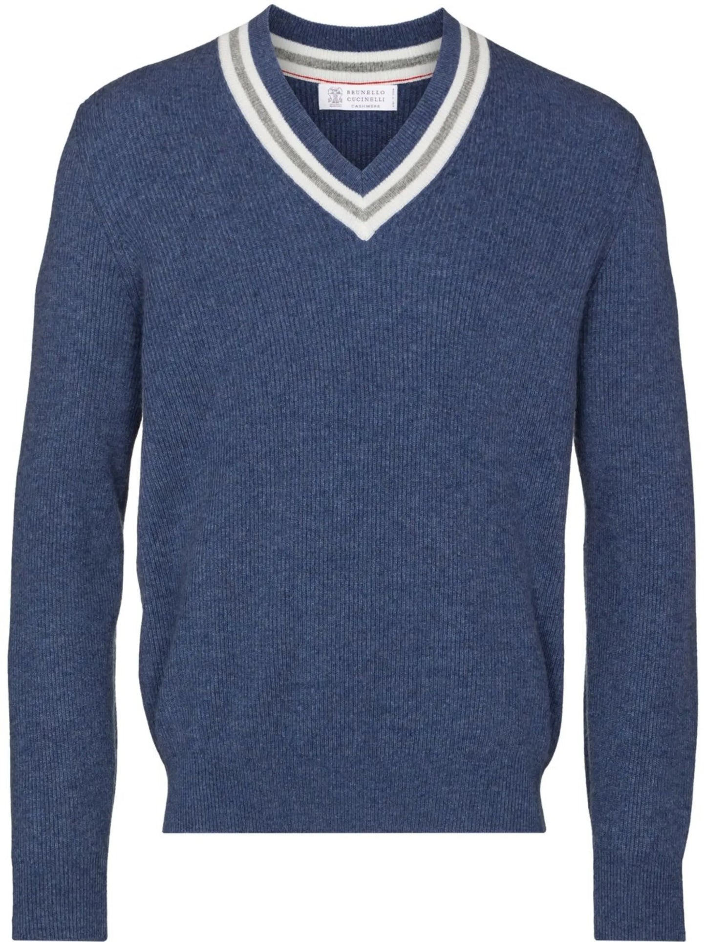 V-neck cashmere jumper